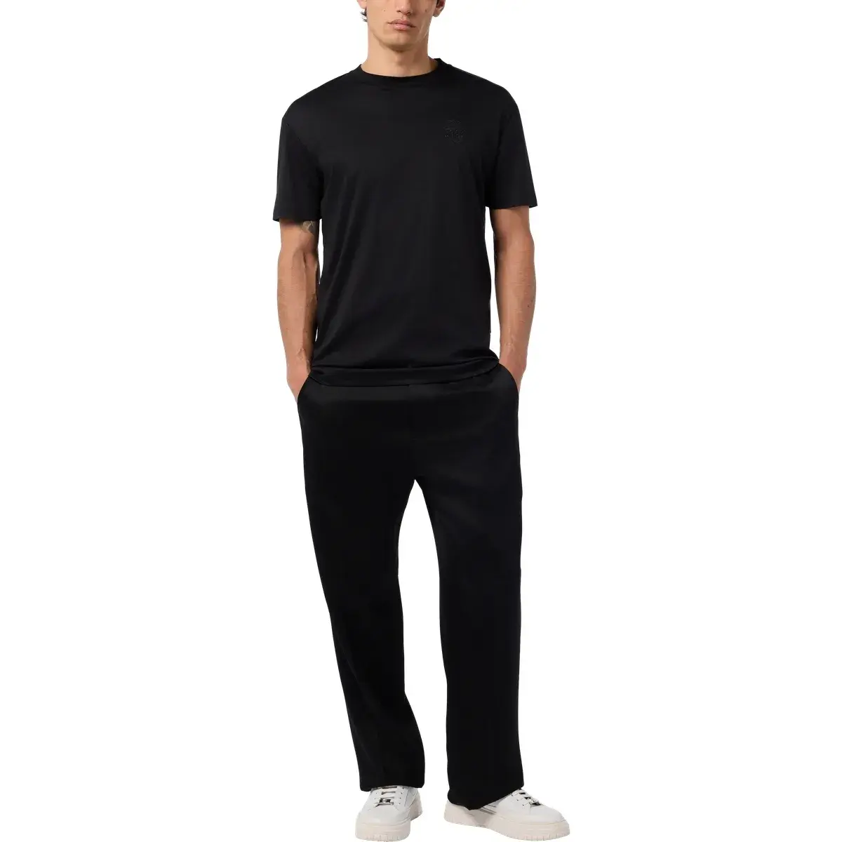 Basic T-Shirt aus Baumwolljersey