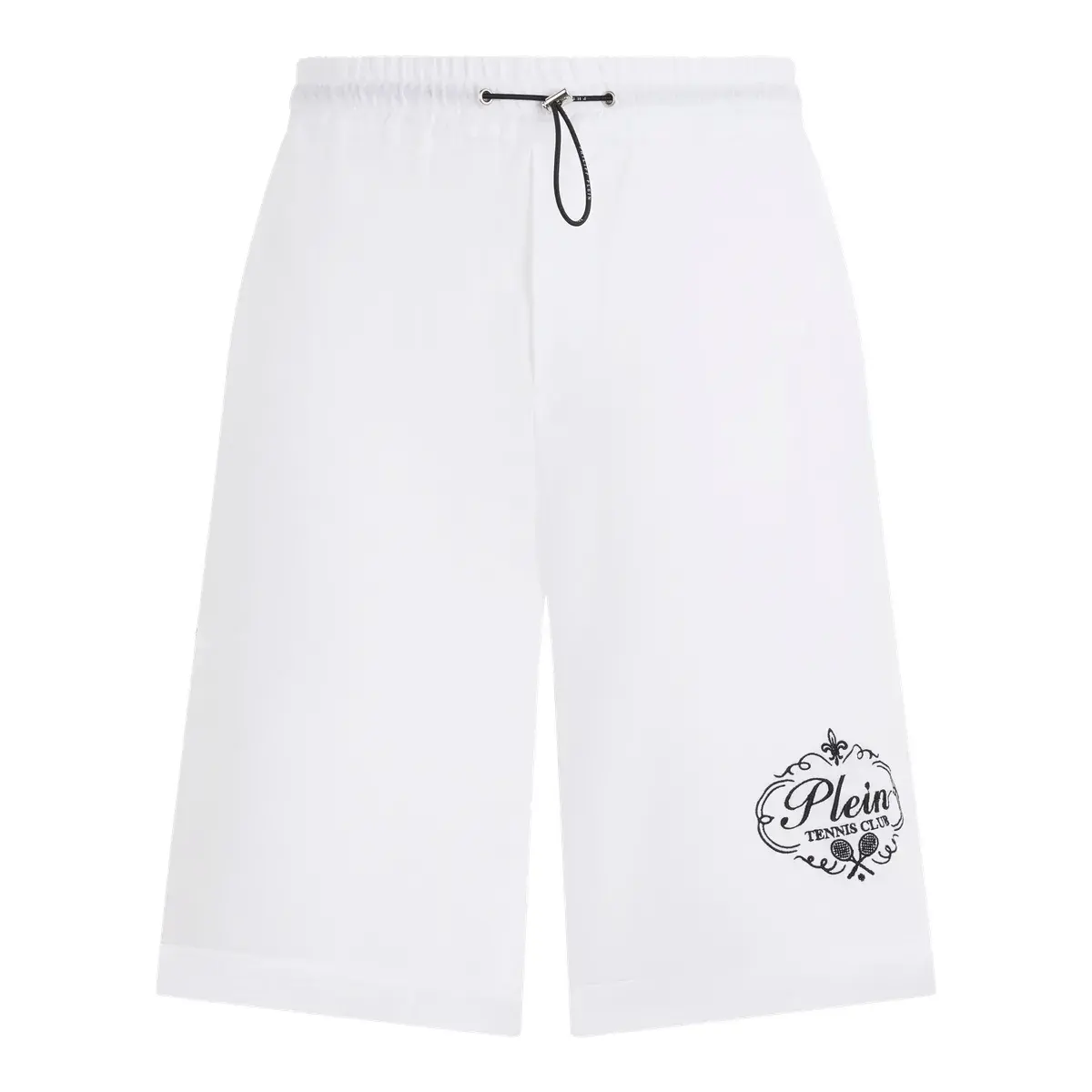 Leinen-Shorts mit Kordelzug Tennis Club