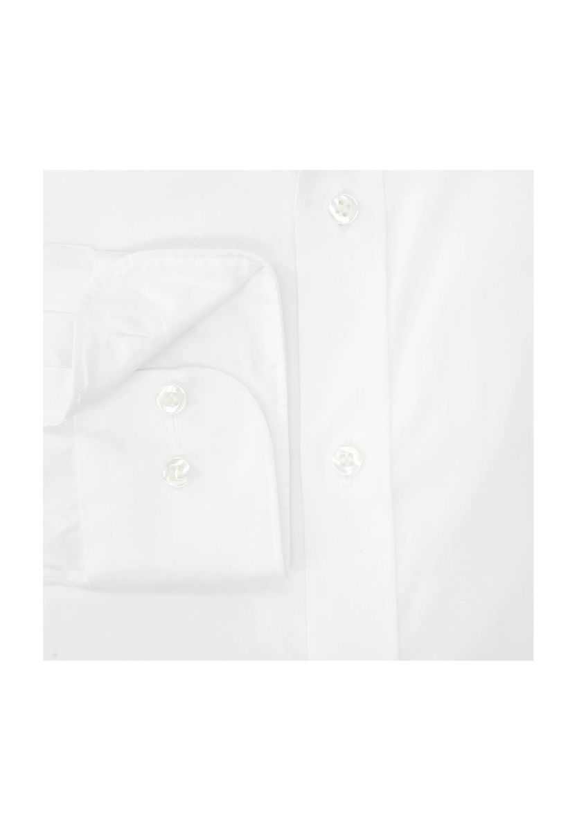 Klassisches weißes Body-Fit-Hemd