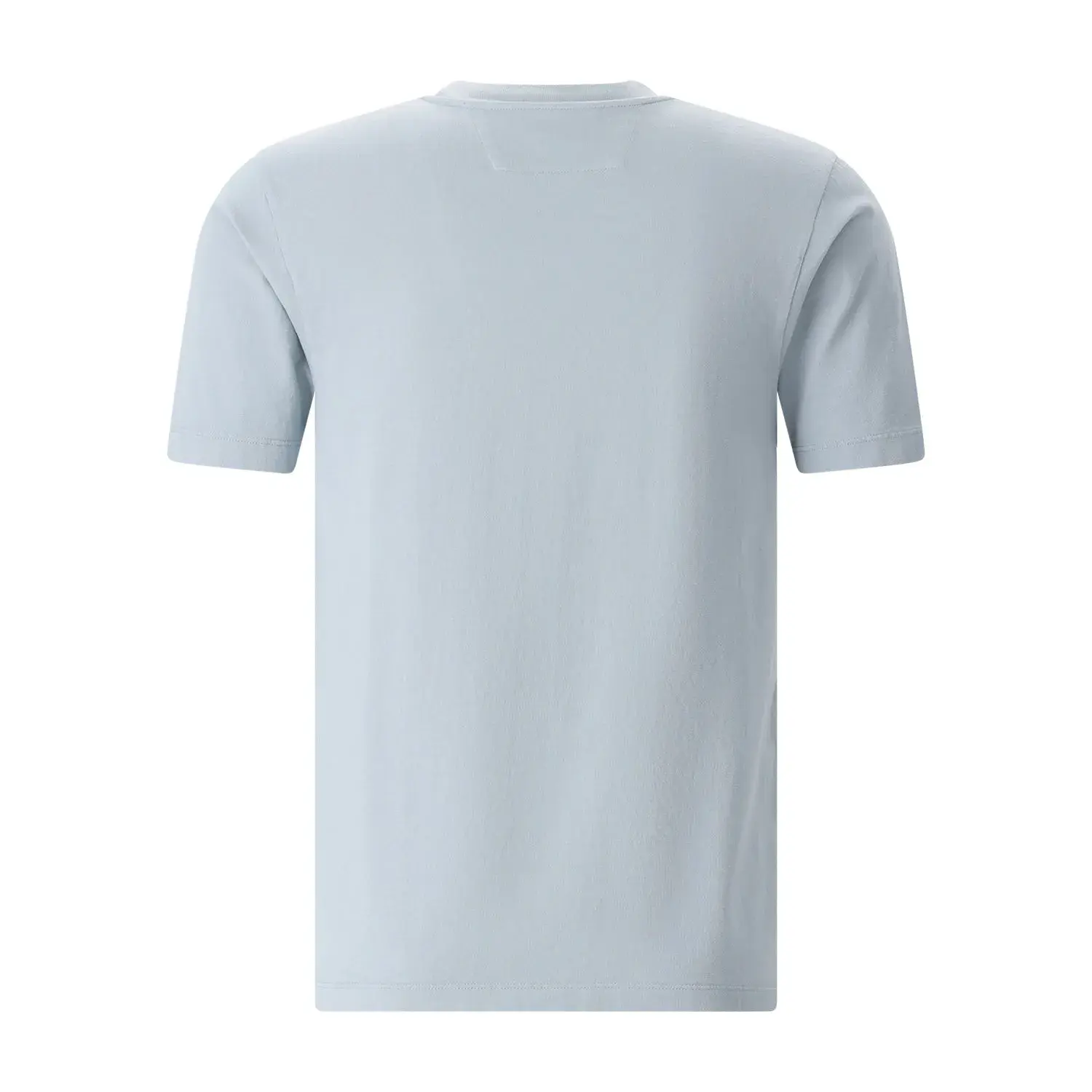 Baumwolljersey T-Shirt mit Logo-Patch
