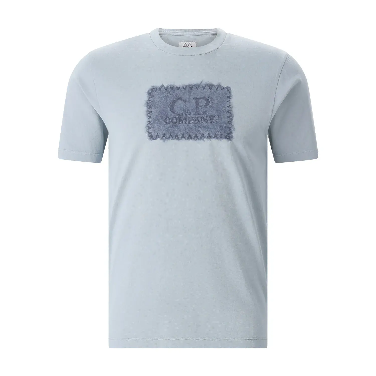 Baumwolljersey T-Shirt mit Logo-Patch