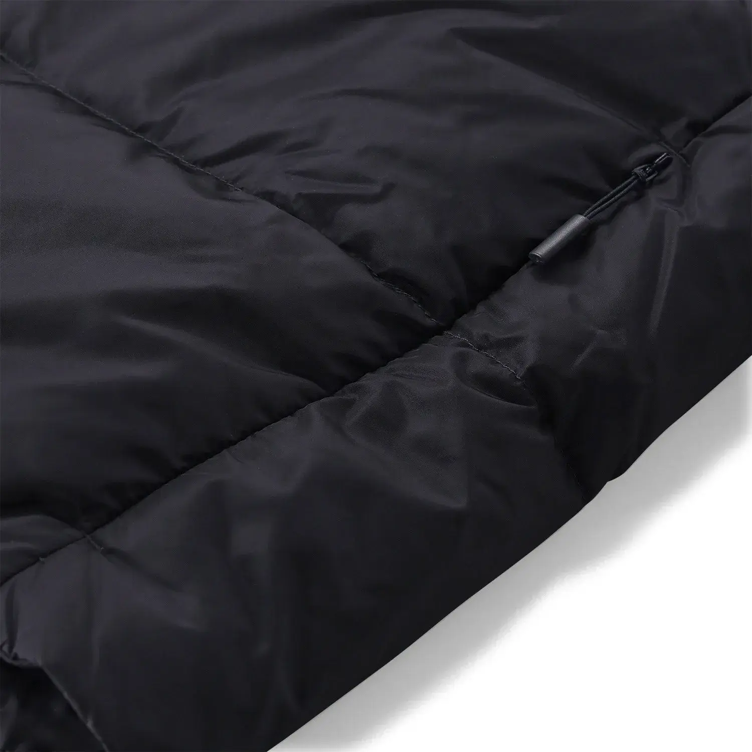 Hybrid Daunenjacke mit Strickärmeln