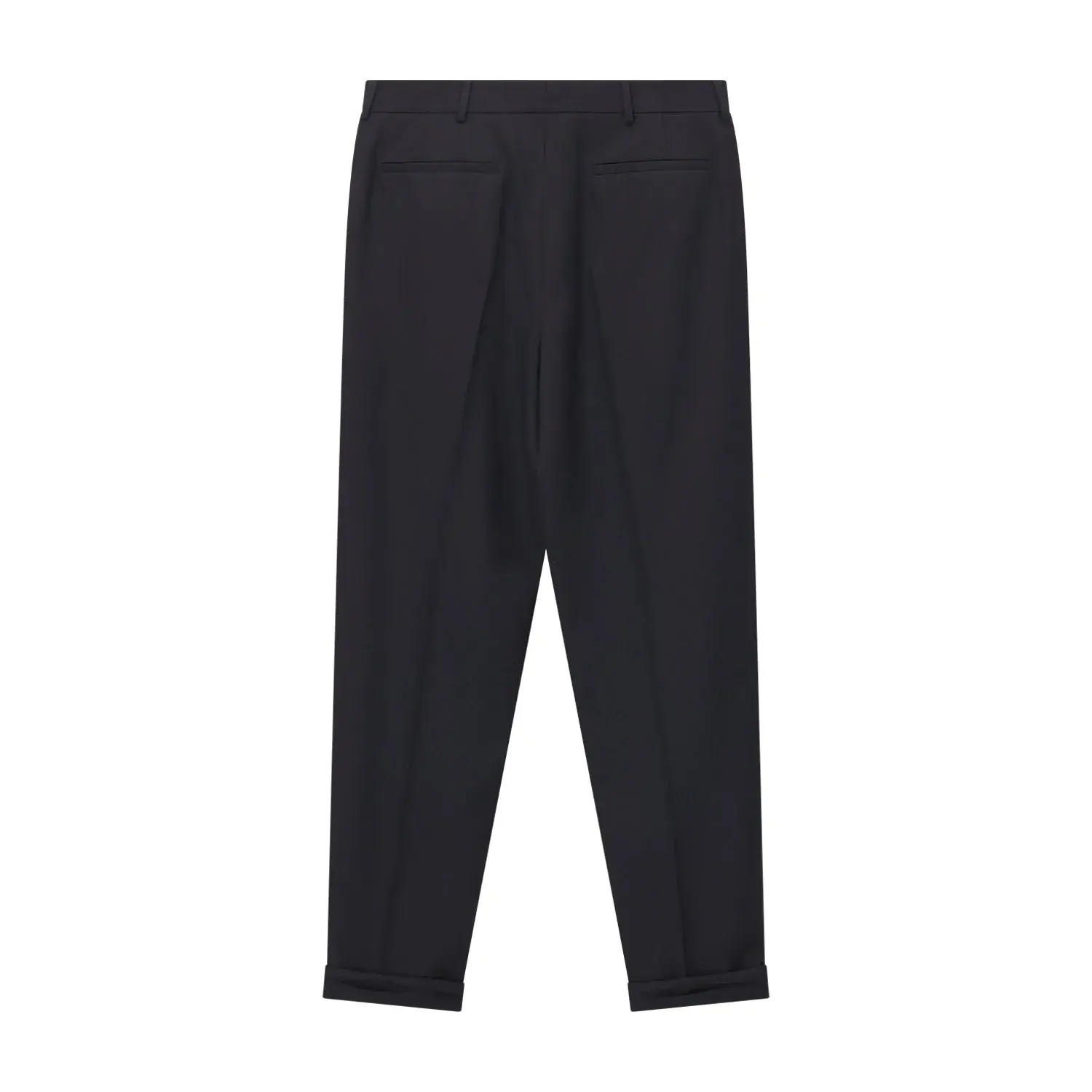 Moderne Karottenhose aus Wolle