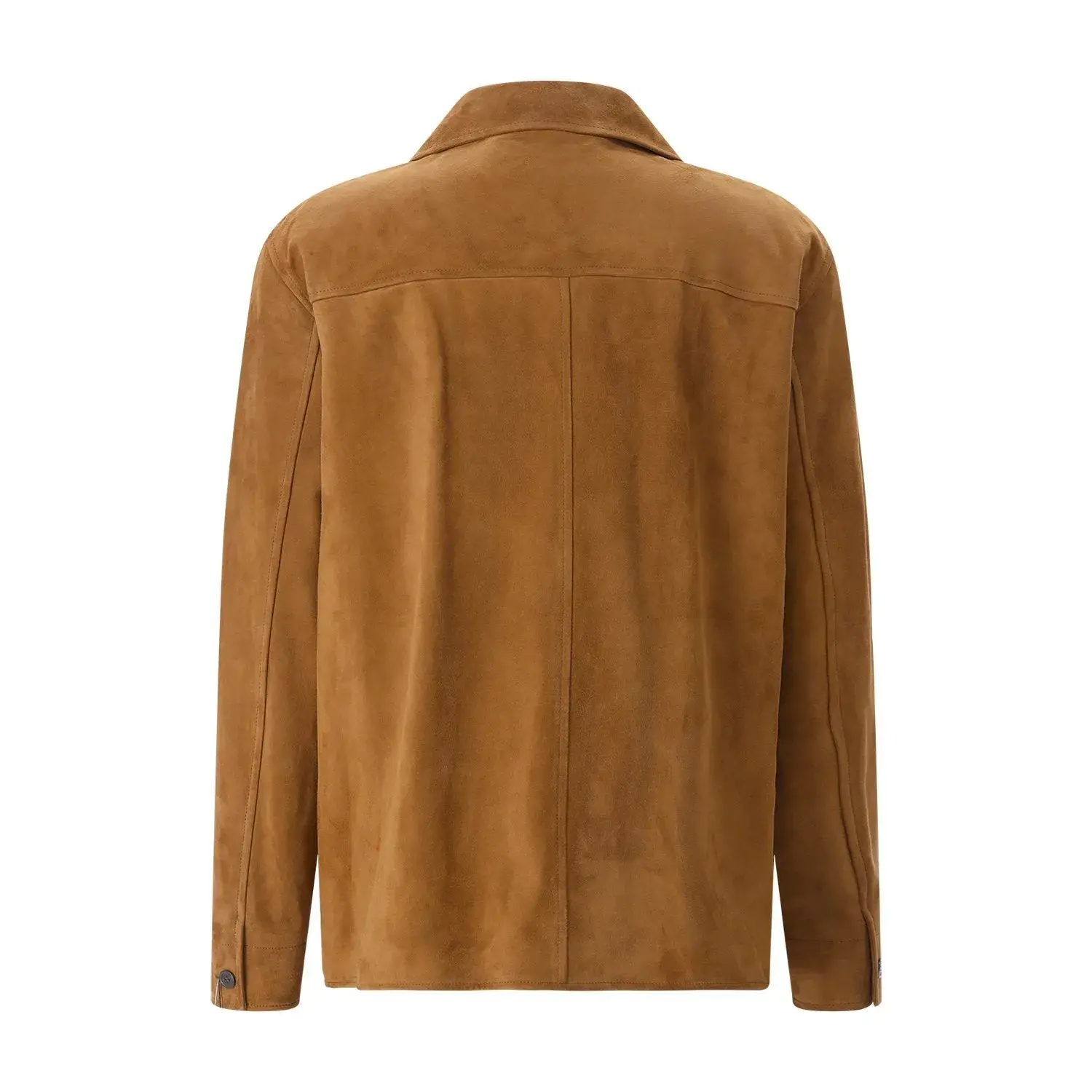 Saint Laurent Wildleder Overshirt Jacke