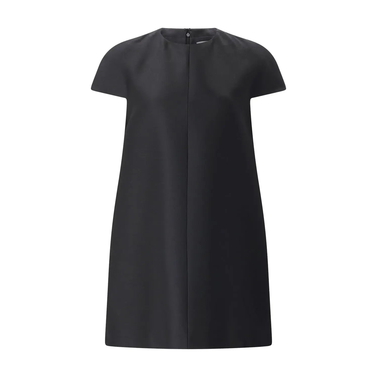 Minimalistisches Mini-Kleid aus Woll-Seide-Gemisch
