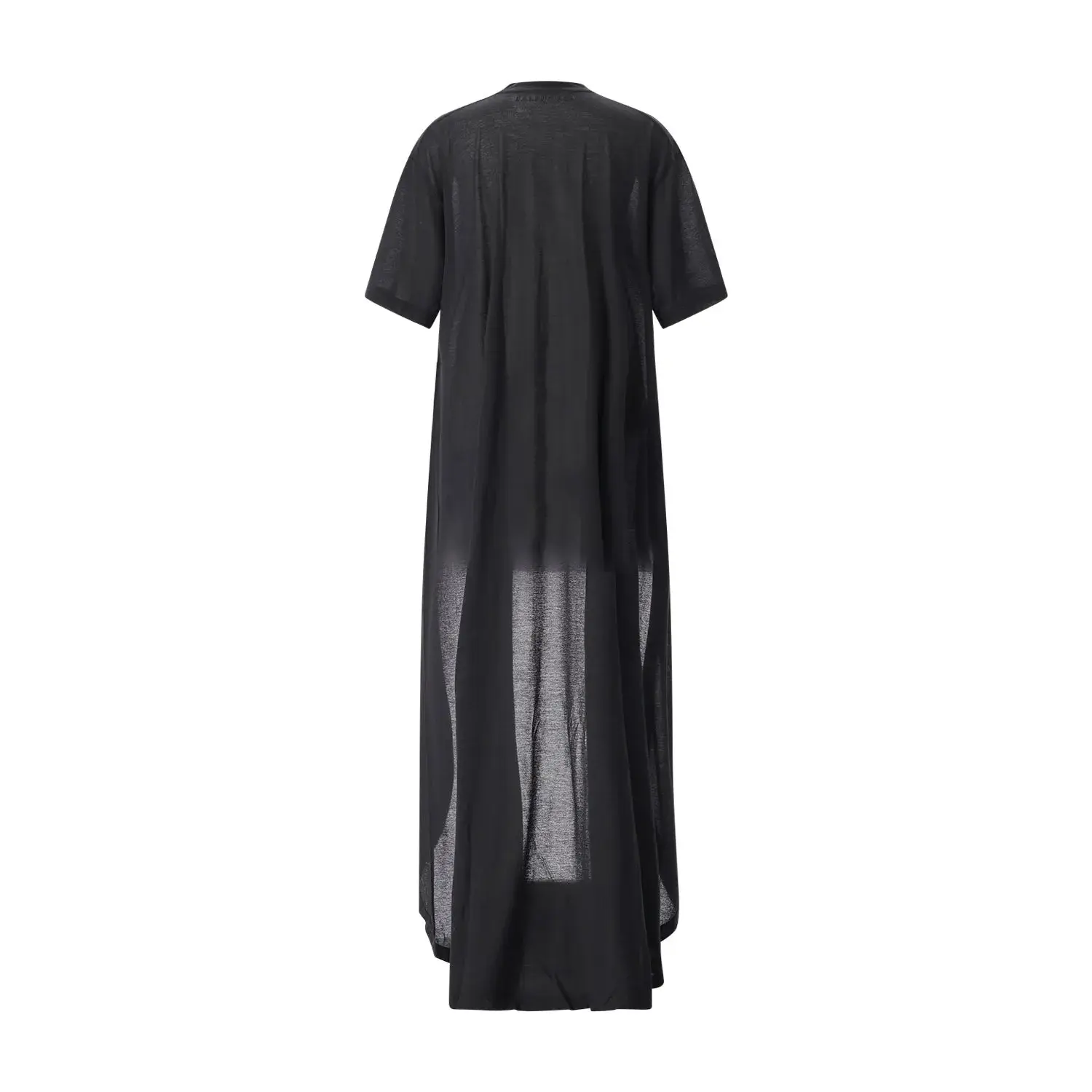 T-Shirt Maxikleid mit Drapierung