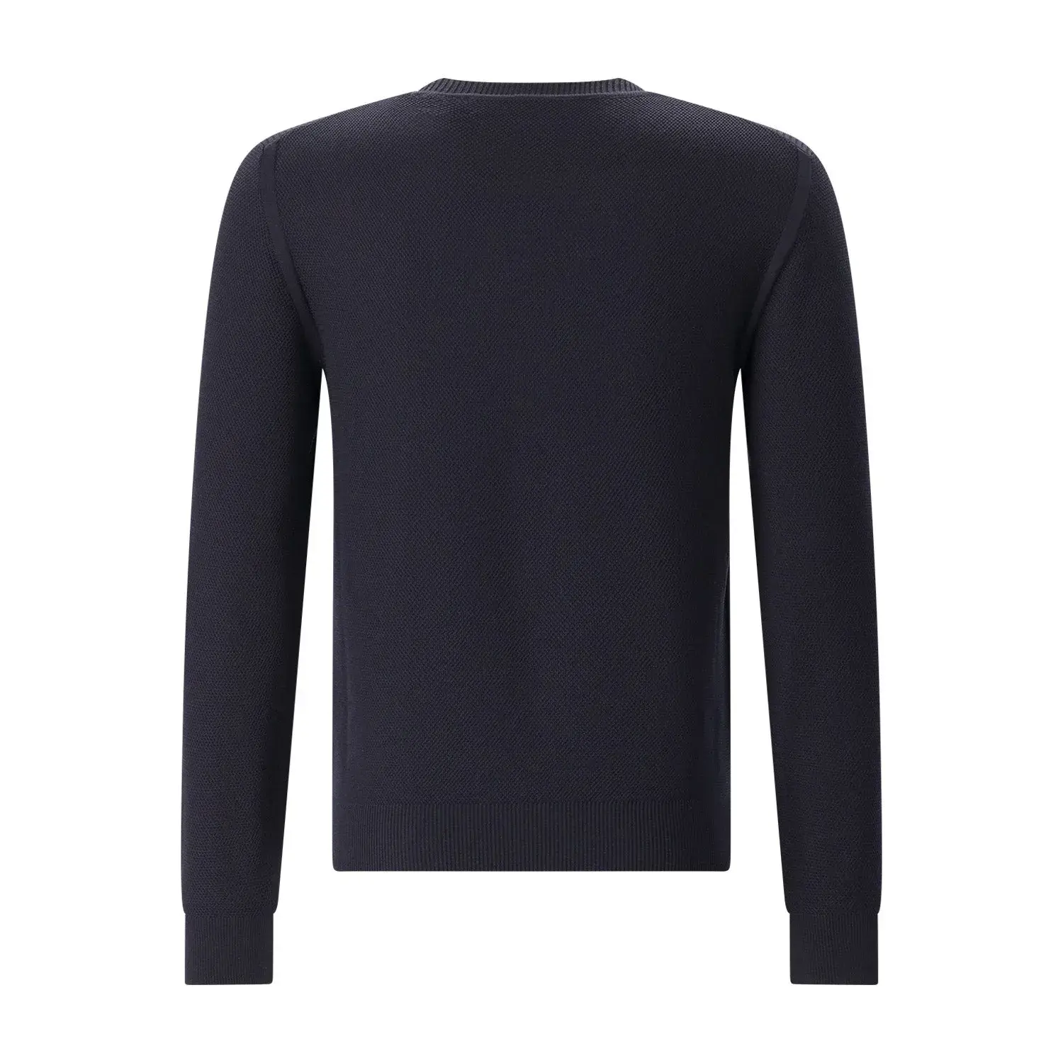 Seide Baumwolle Rundhals Strickpullover