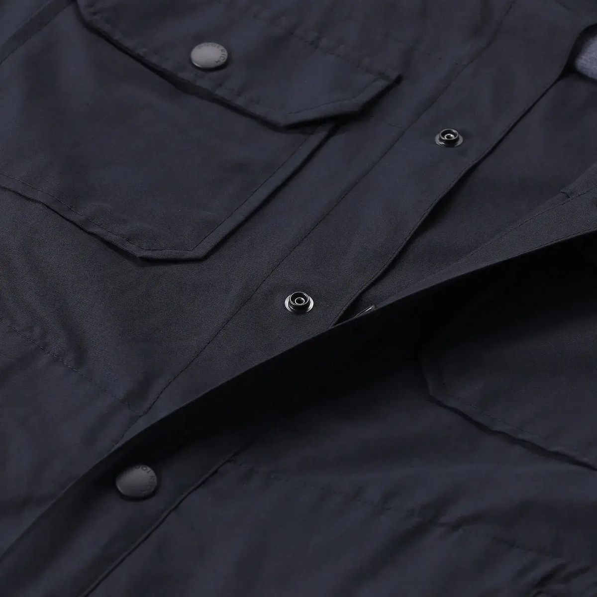 Leichte Hemdjacke aus Baumwollmischung