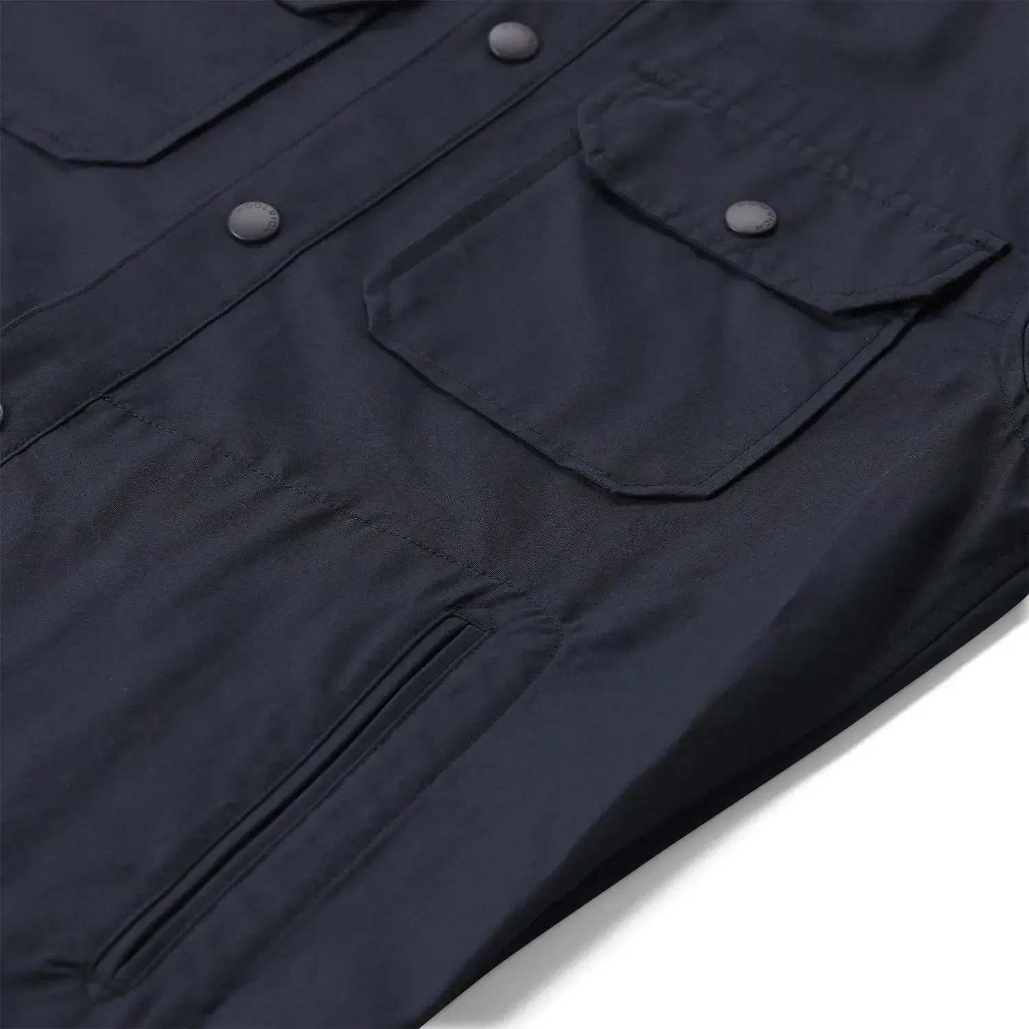 Leichte Hemdjacke aus Baumwollmischung