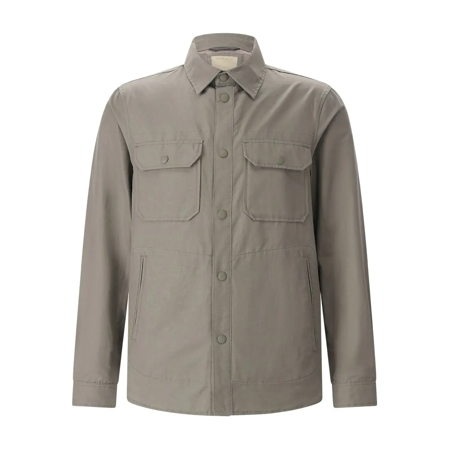 Leichte Hemdjacke aus Baumwollmischung