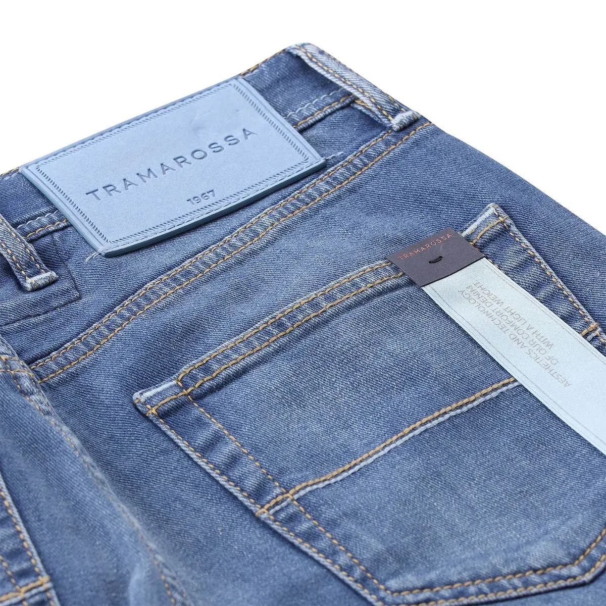 Schmale Denim Jeansshorts