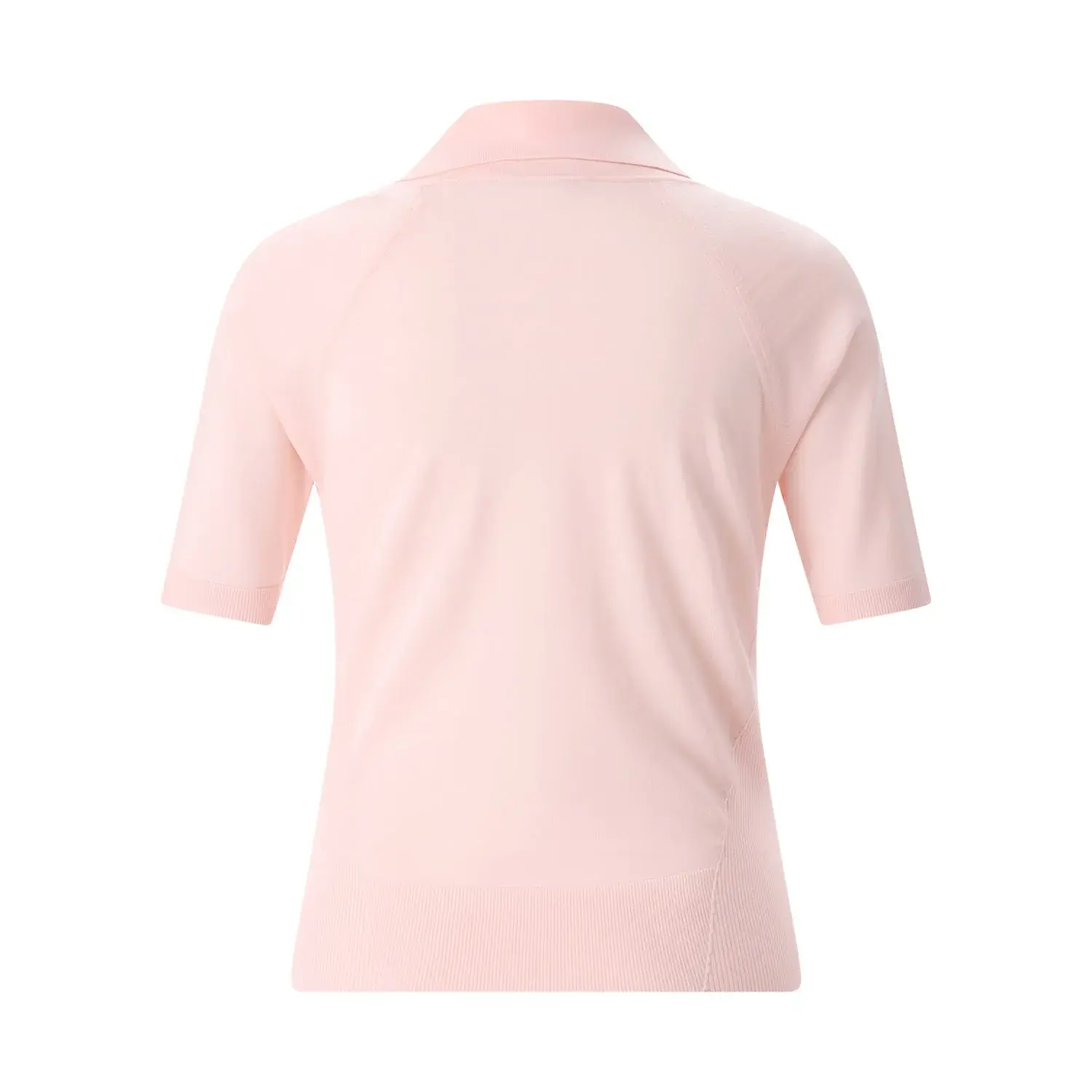 Elegantes Strick-Poloshirt aus Wolle
