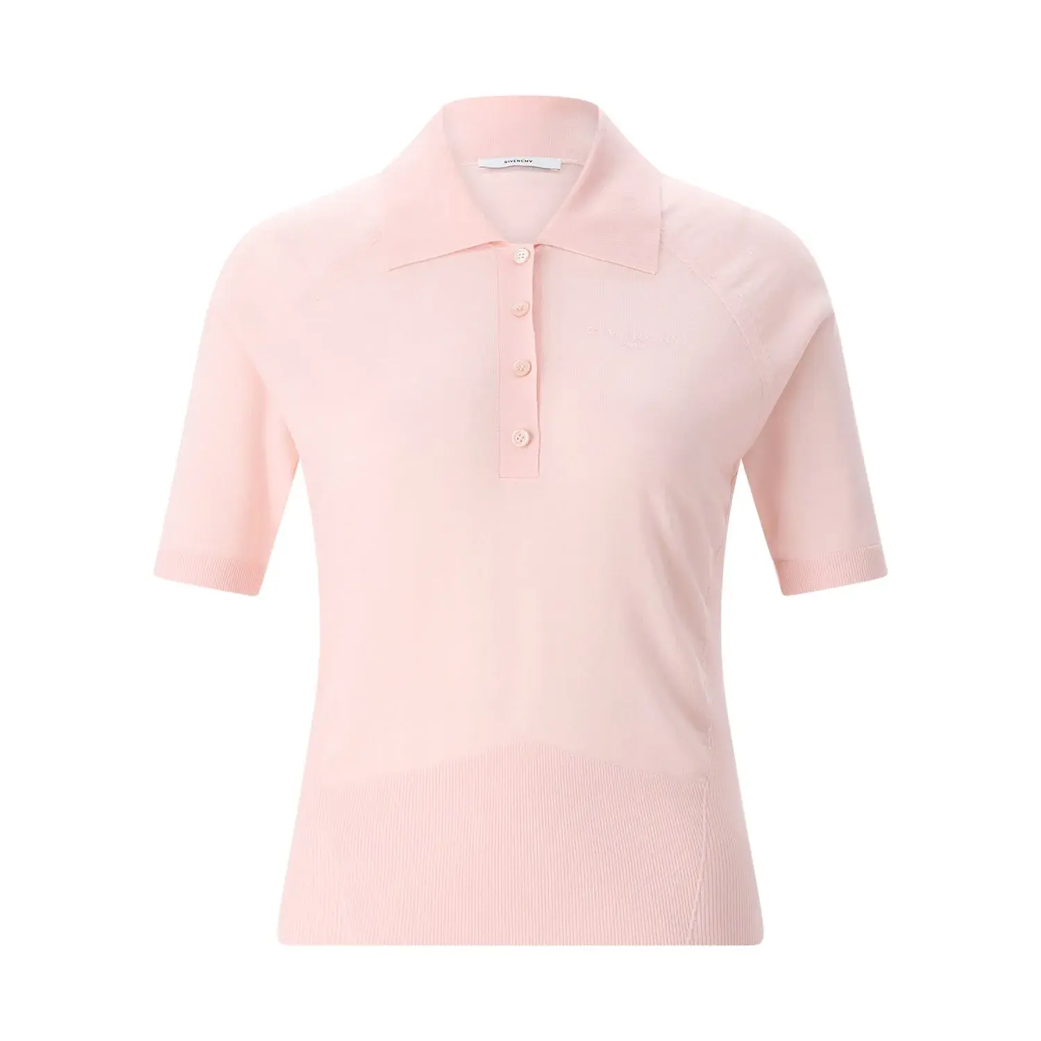 Elegantes Strick-Poloshirt aus Wolle