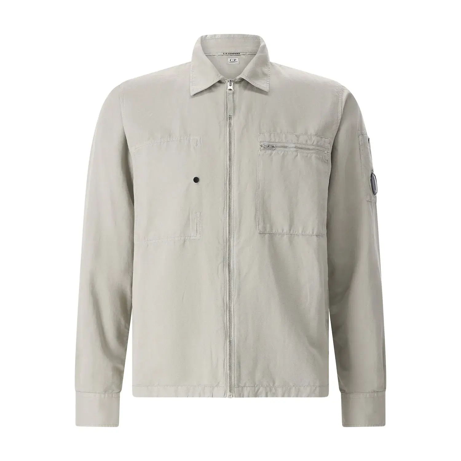 Workwear Jacke aus Baumwoll-Leinen-Mix