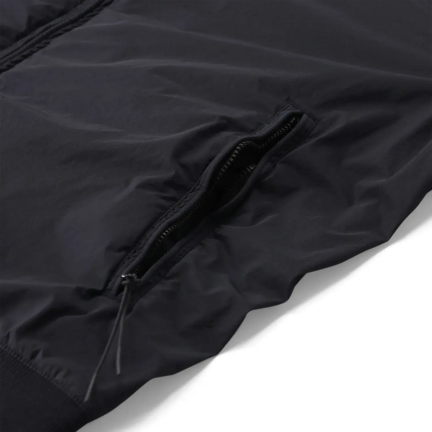 Leichte Reißverschlussjacke mit Stehkragen