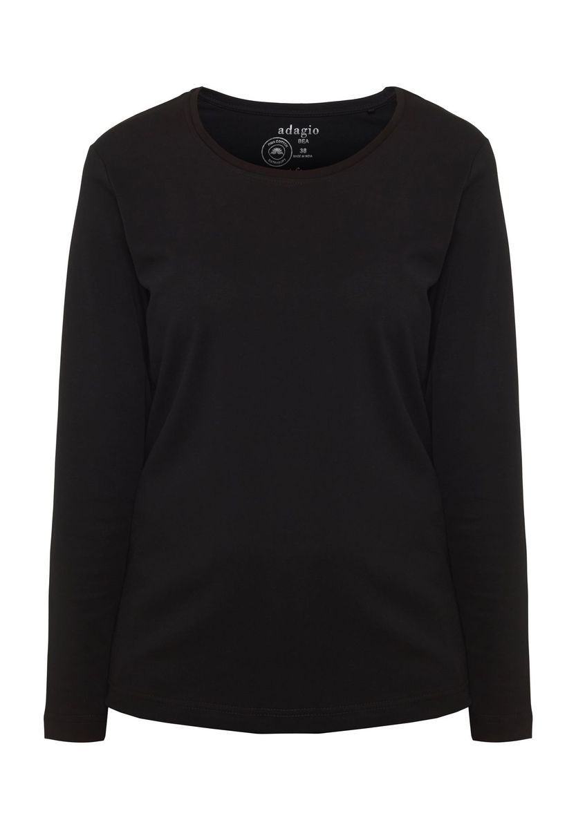 Klassisches Langarm Essential Top