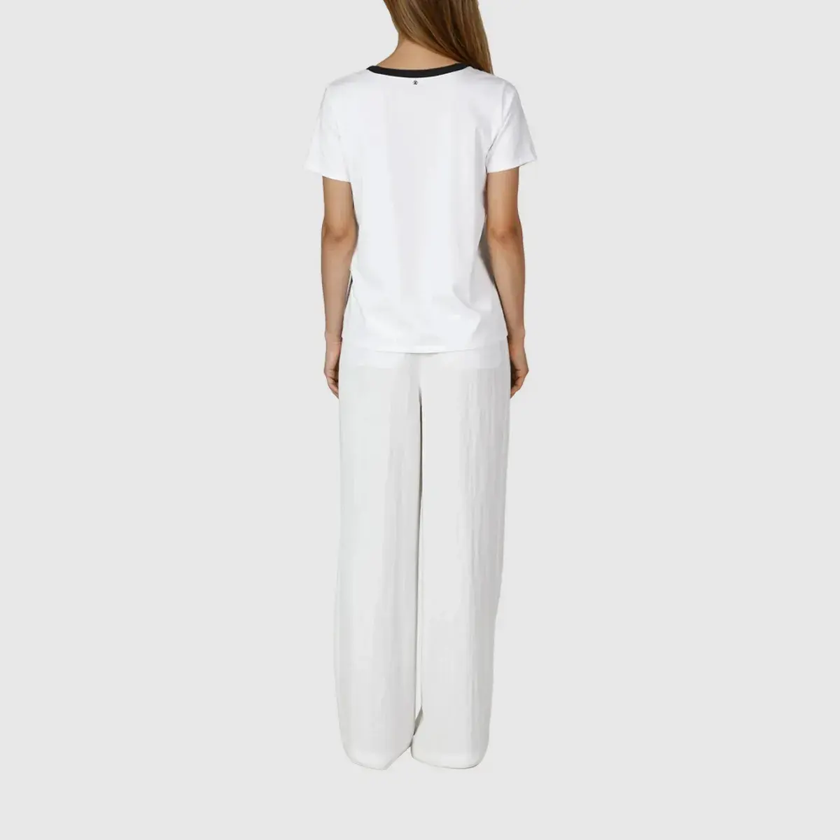 Weite Lyocell-Twill Hose