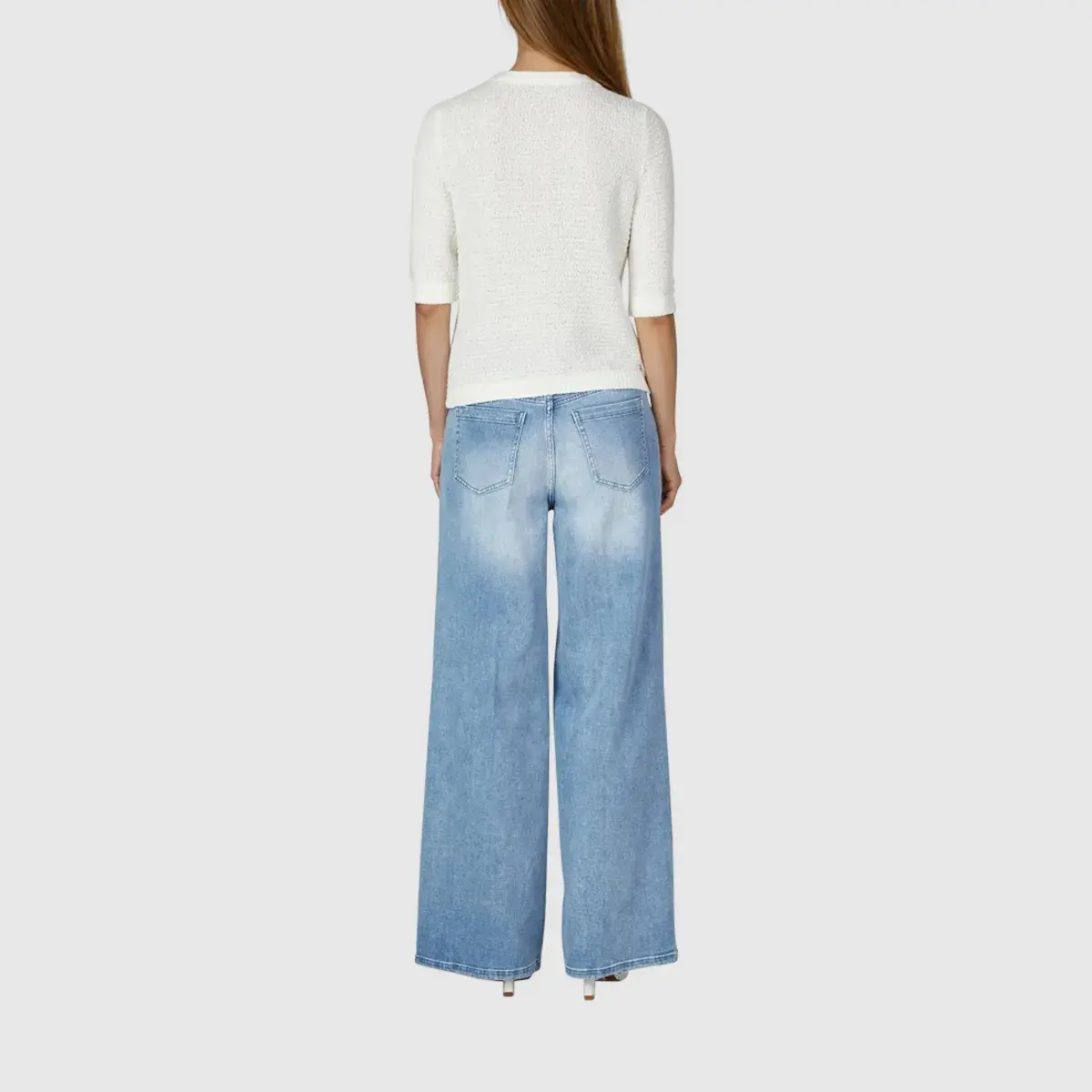 Weitgeschnittene Jeans aus Denim
