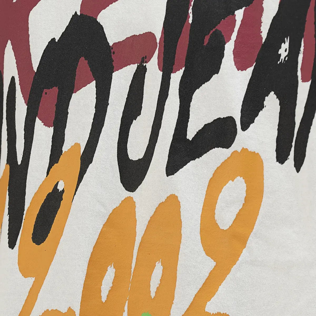 T-Shirt Oversized mit Graffiti-Print