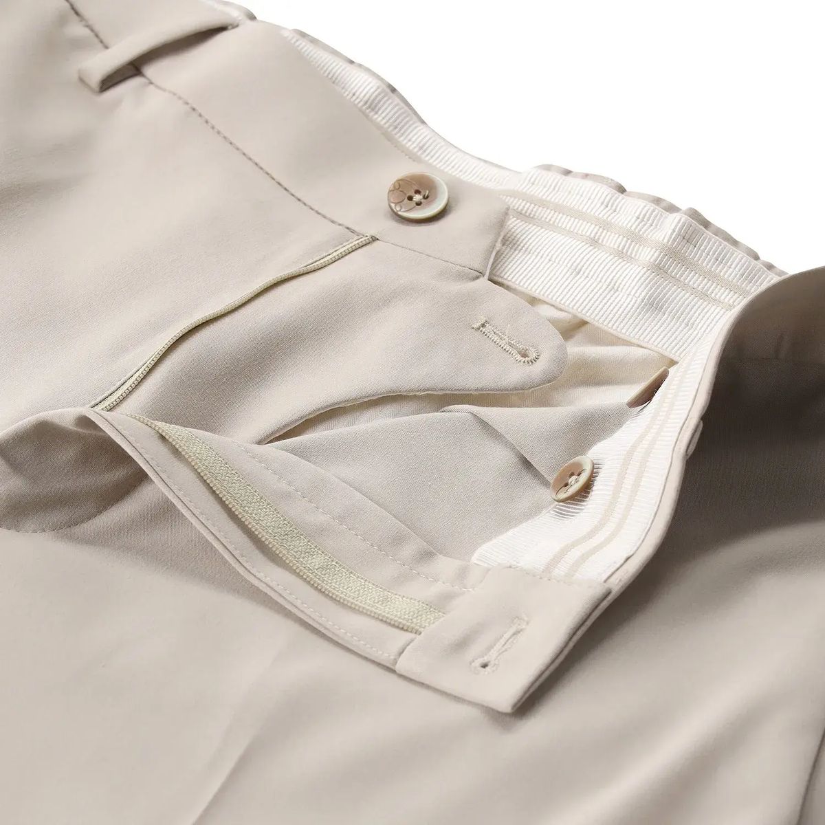 Schmale Hose mit flexiblem Bund