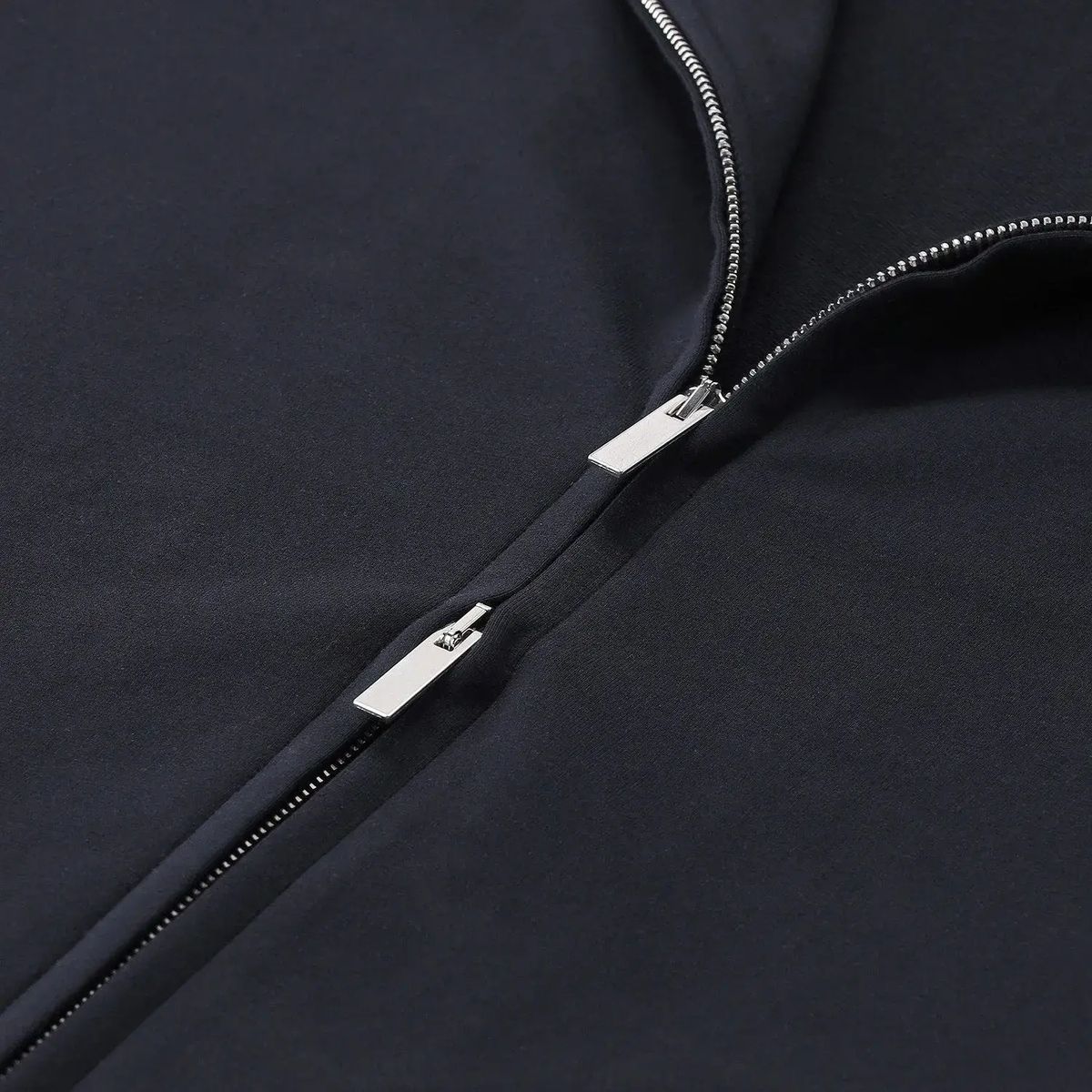 Luxuriöse Baumwolljacke mit Reißverschluss