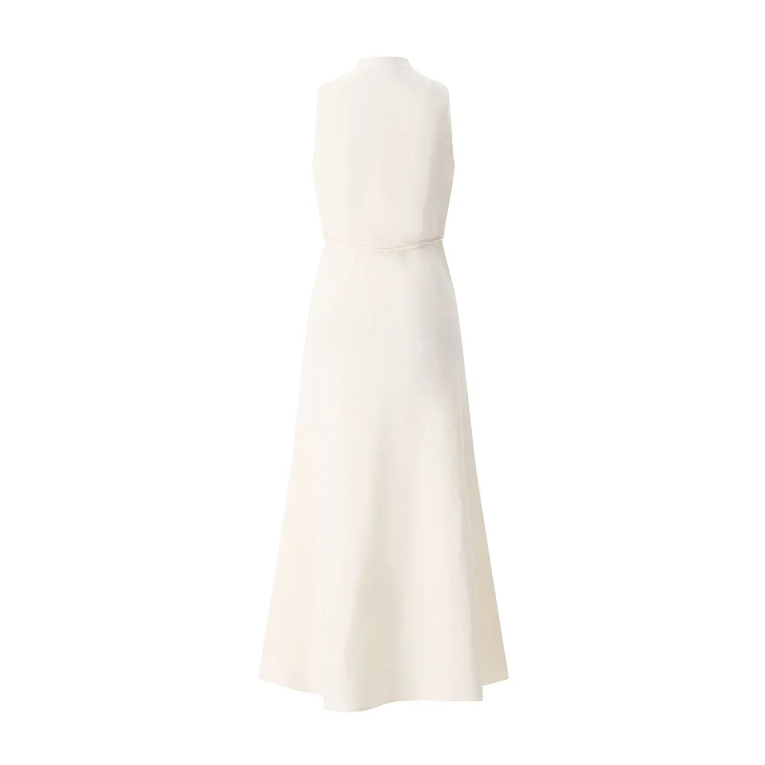 Tailiertes Midikleid aus Leinenmischung