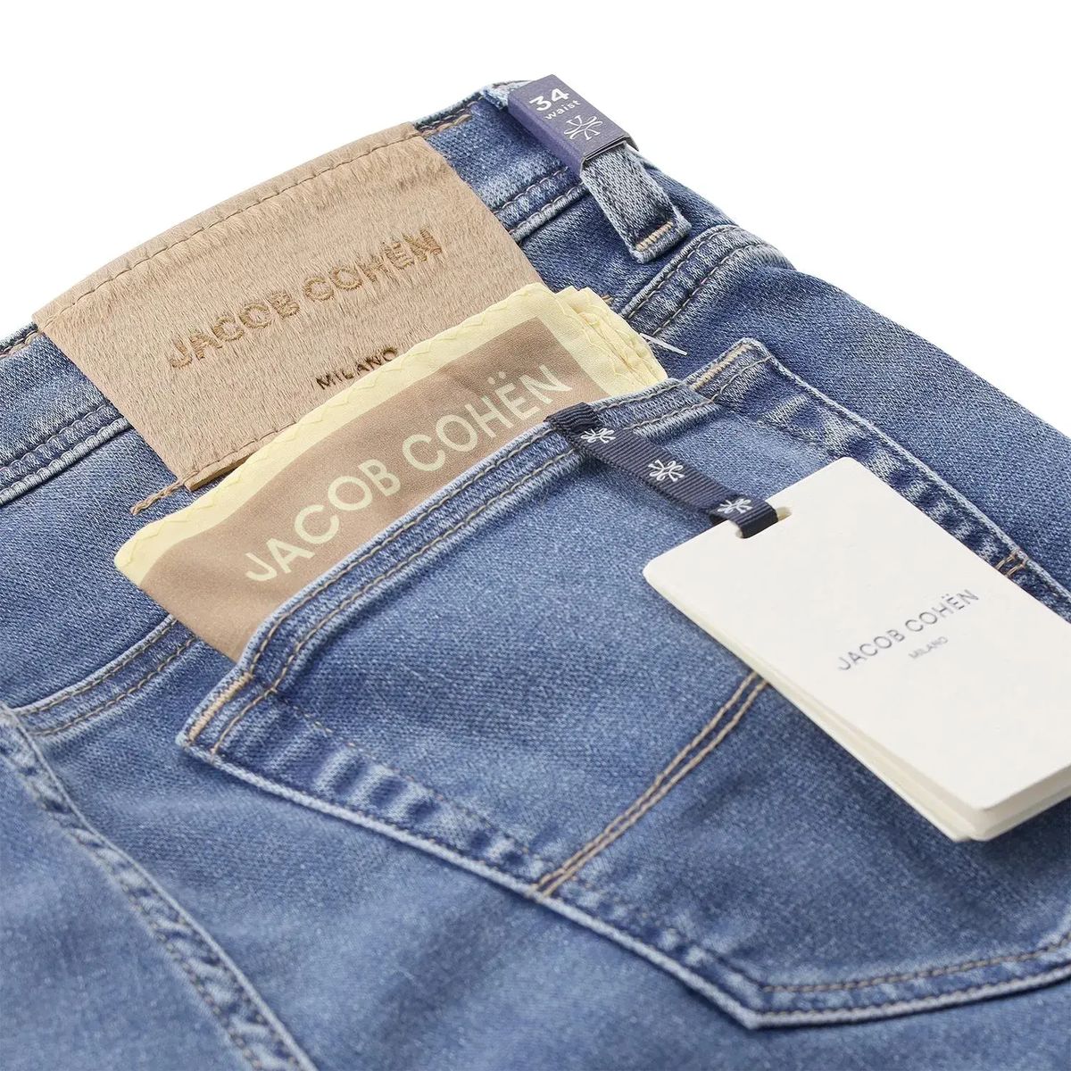 Schmale Stretch Denim Jeans