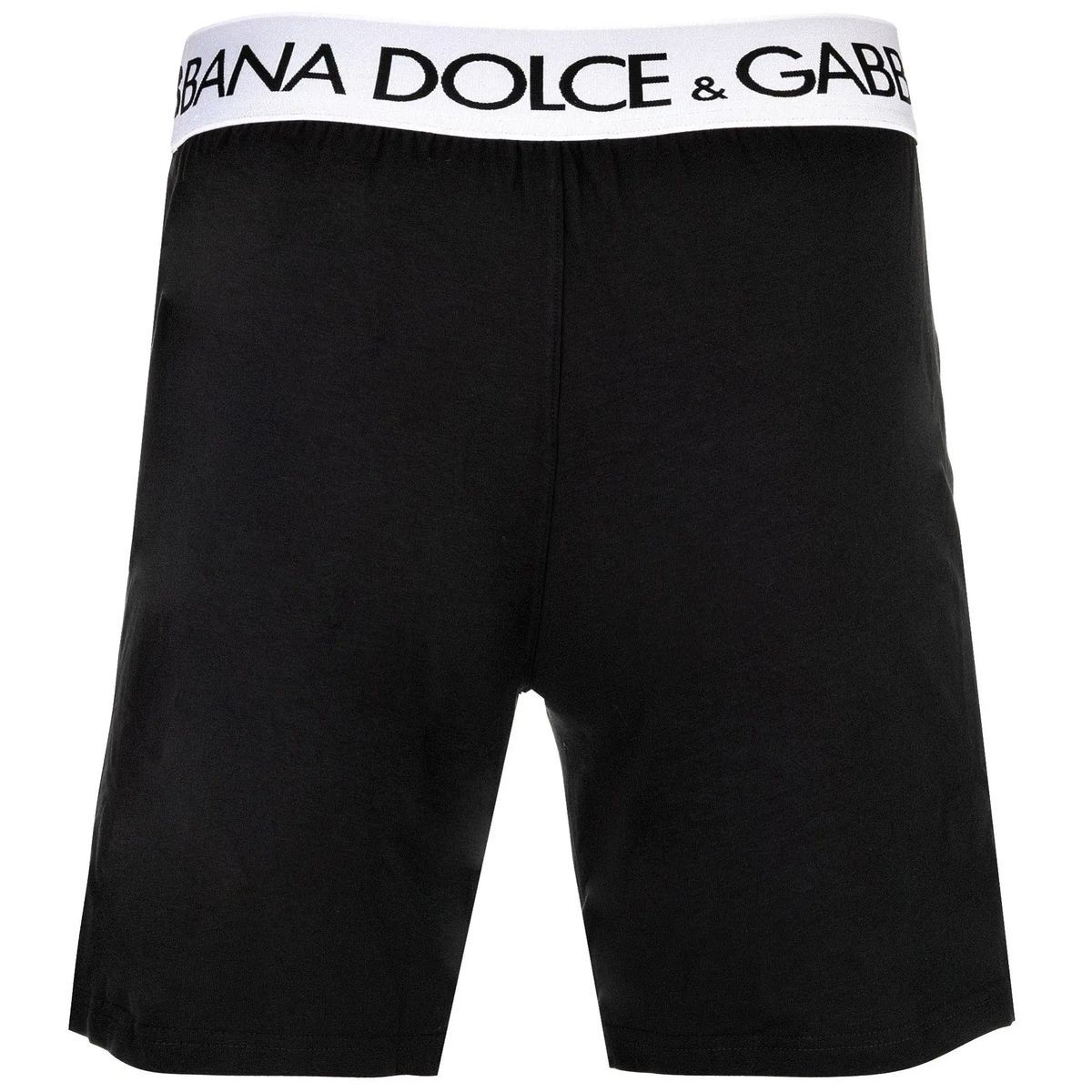 Herren Jersey-Loungeshorts mit Logo-Bund