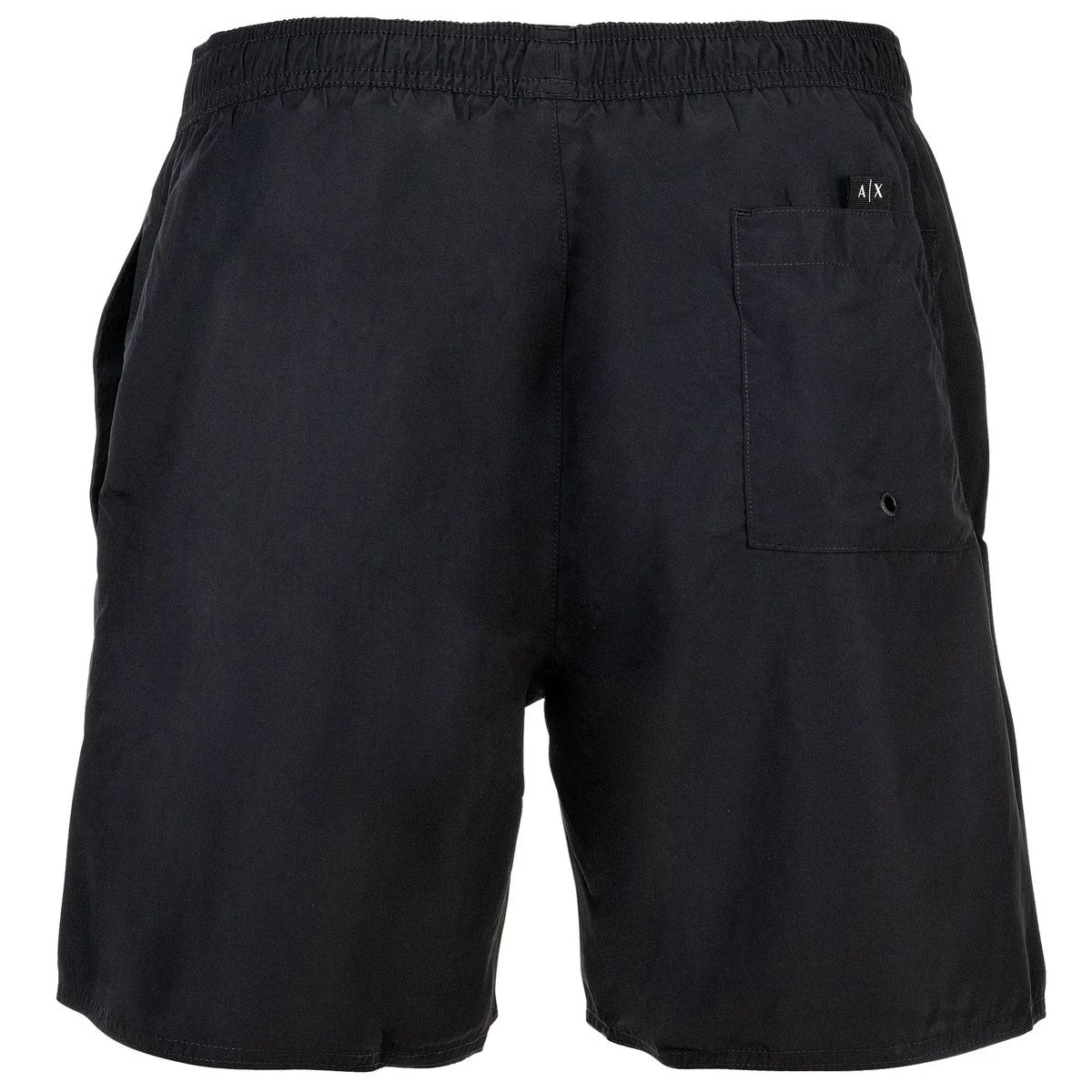 Herren Badeshorts, Schwarz