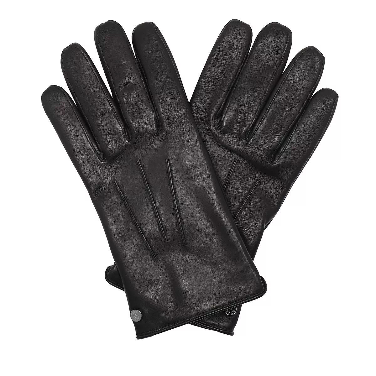 Klassische Leder-Touchscreen-Handschuhe für Damen