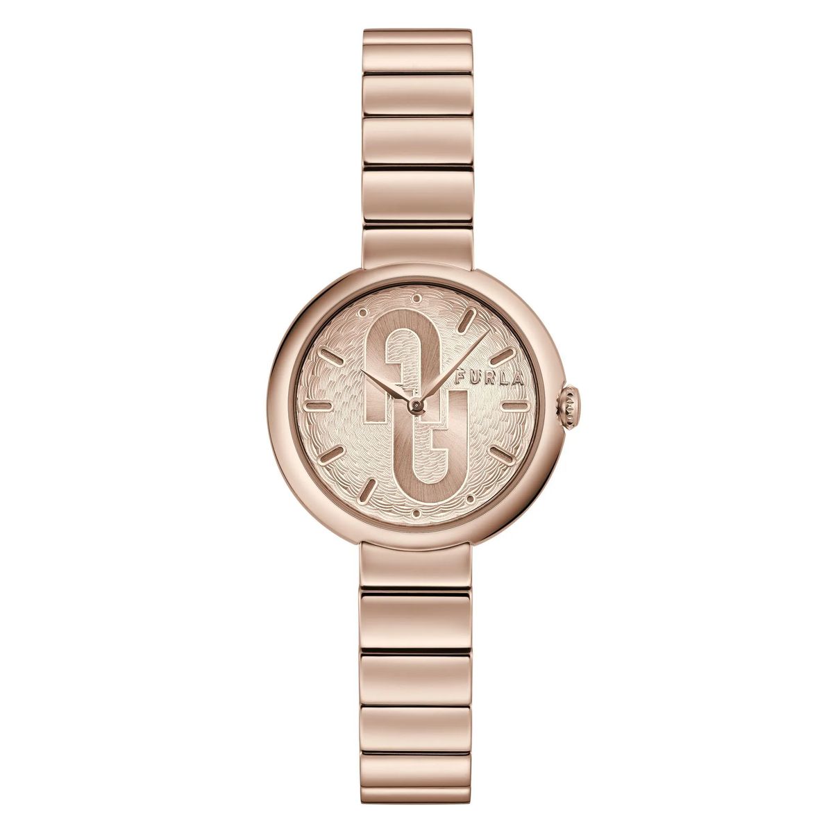 Elegante Roségold Armbanduhr