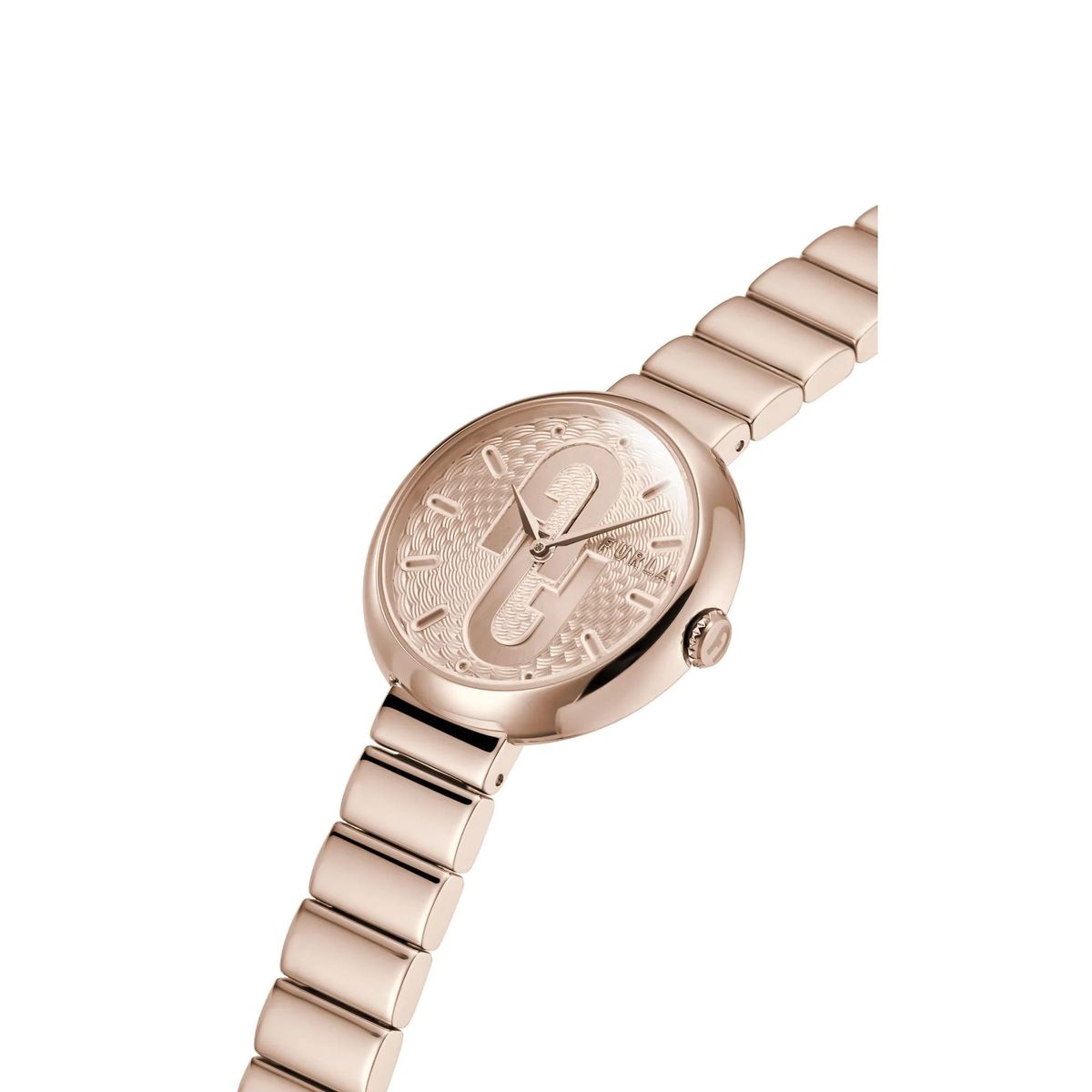 Elegante Roségold Armbanduhr