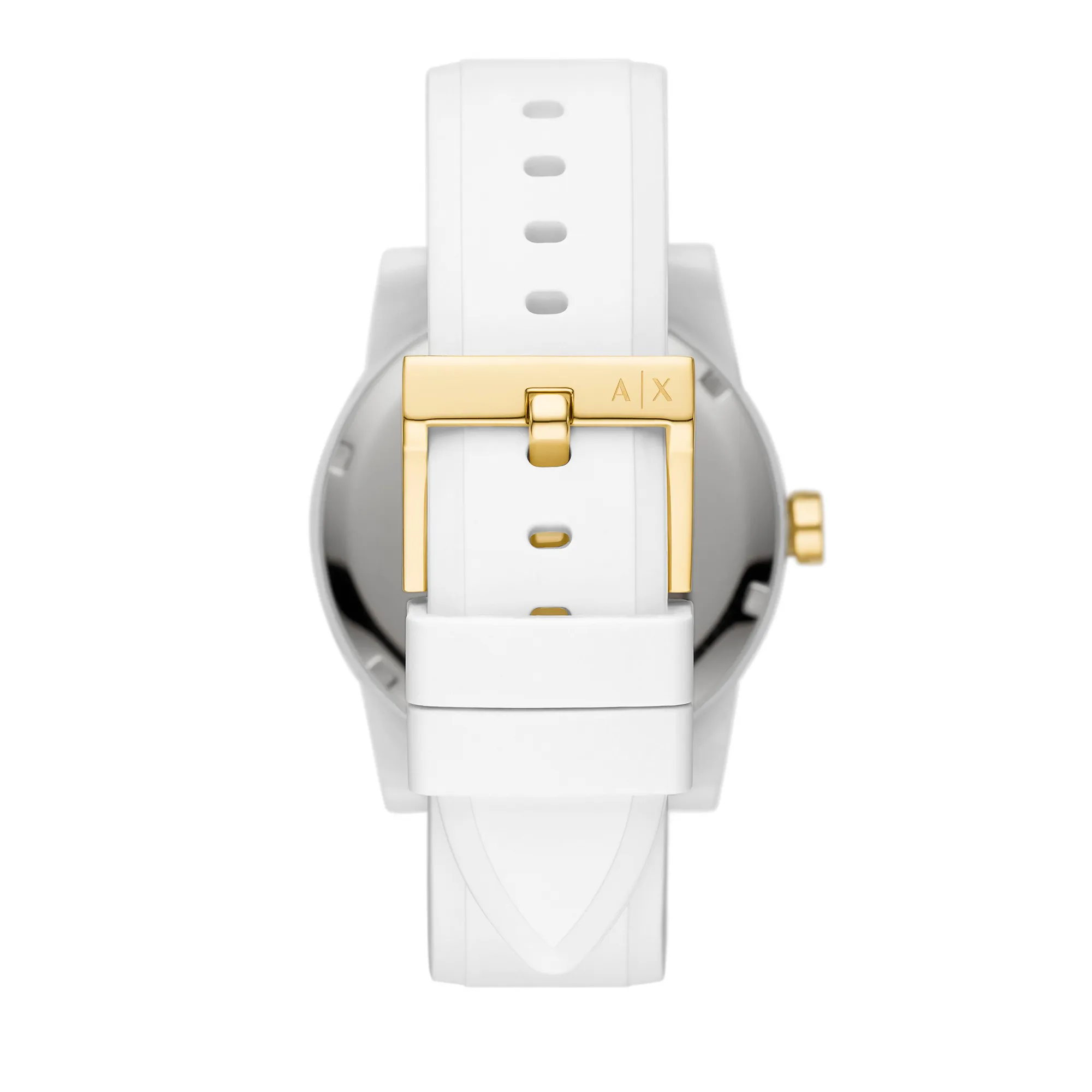 Damen Weiß Silikonarmbanduhr Set