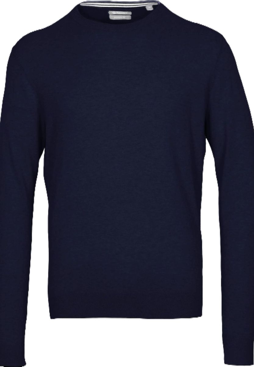 Herren Baumwoll-Pullover mit Rundhalsausschnitt