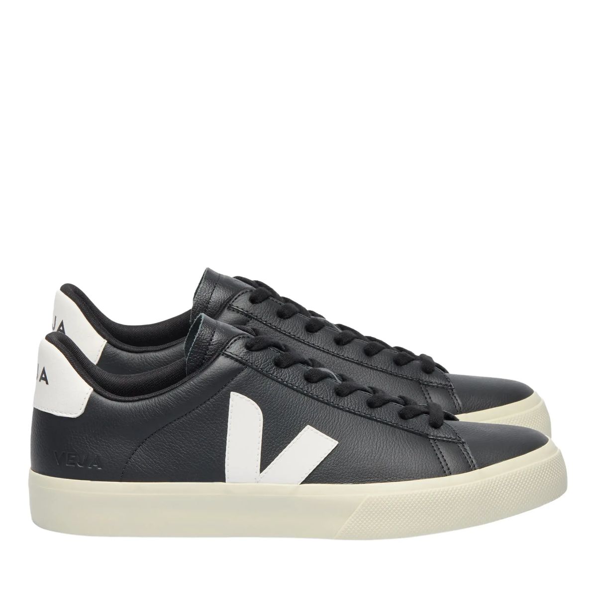 Leder-Sneaker mit niedrigem Schaft und Logo