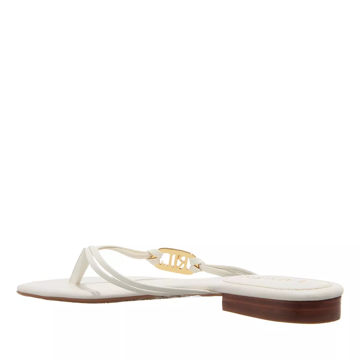 Elegante Zehentrenner-Sandalen mit Logo-Akzent