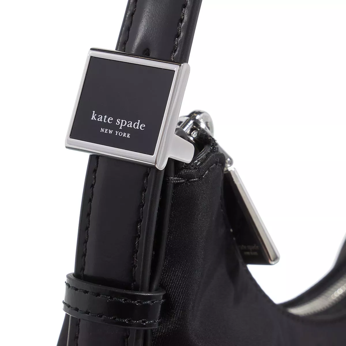Elegante Nylon-Hobo-Tasche mit verstellbarem Riemen