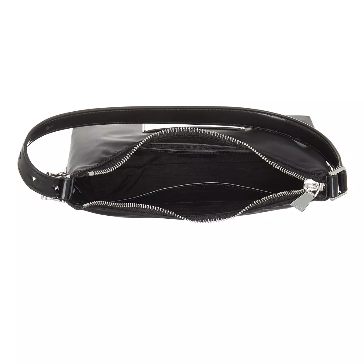 Elegante Nylon-Hobo-Tasche mit verstellbarem Riemen