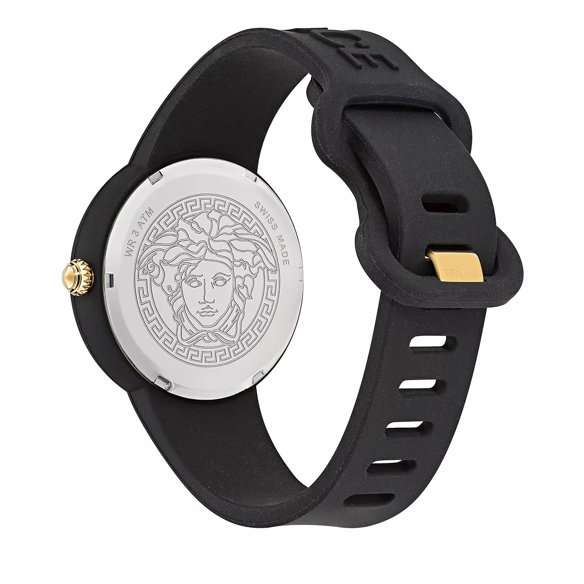 Medusa Pop Schwarze Schweizer Uhr