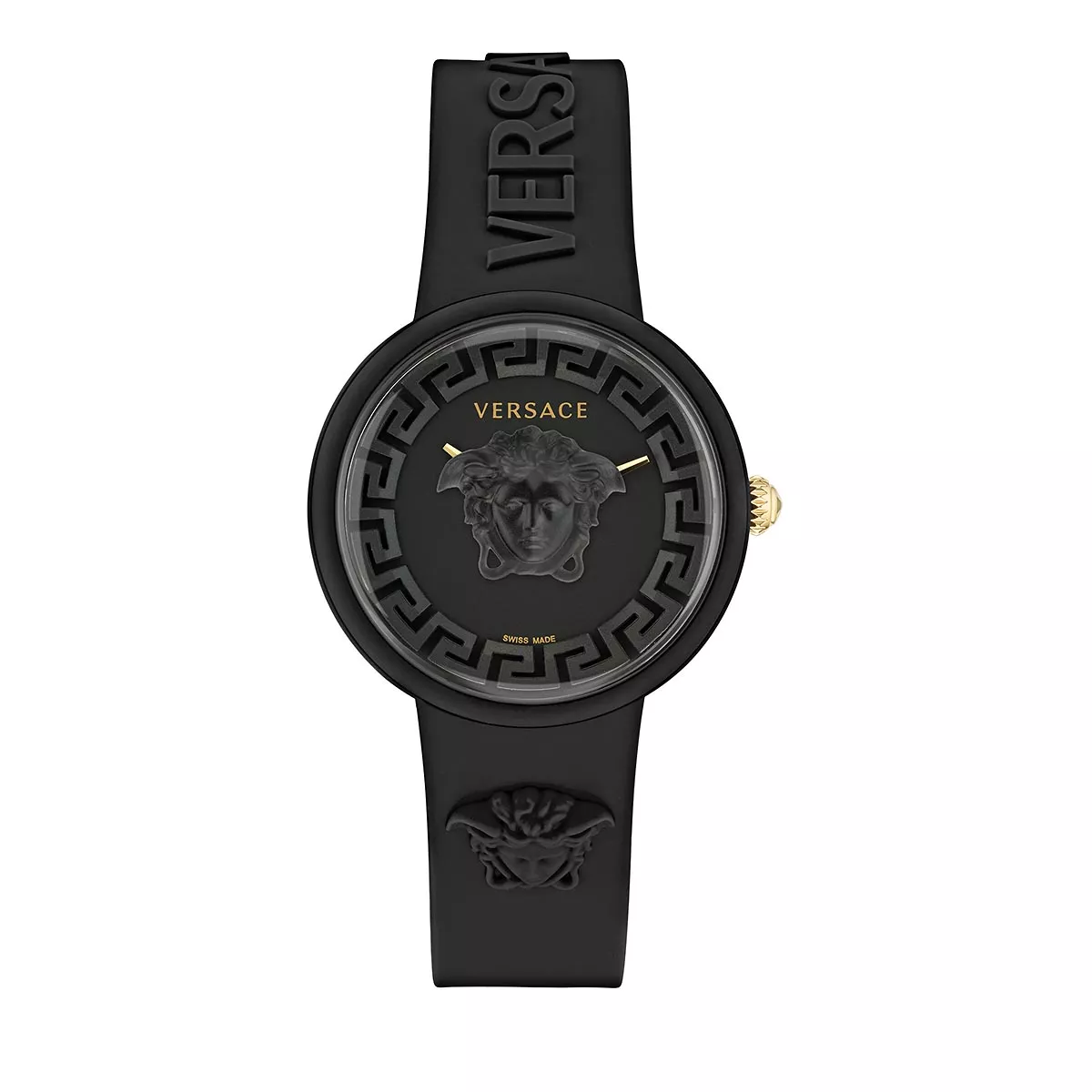 Medusa Pop Schwarze Schweizer Uhr