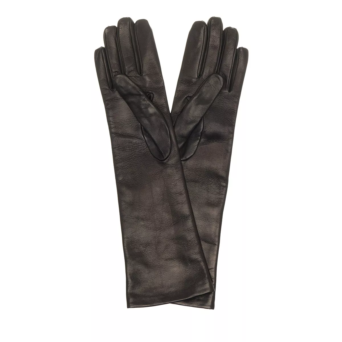 Elegante lange Lederhandschuhe