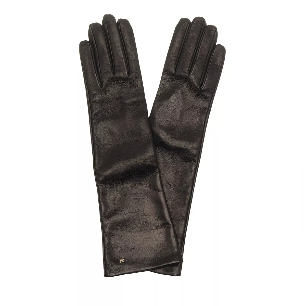 Elegante lange Lederhandschuhe