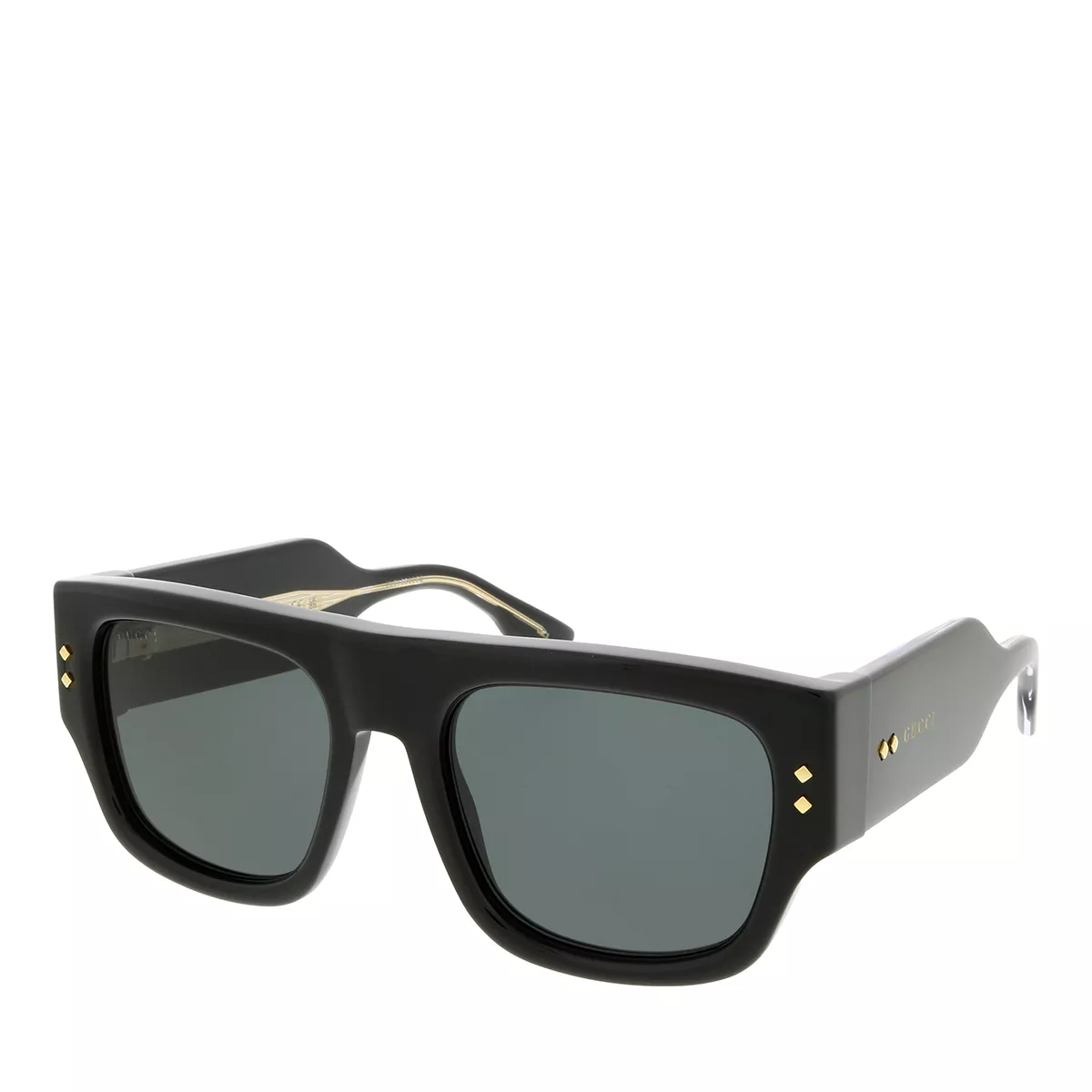 Klassische Sonnenbrille mit eckigem Rahmen