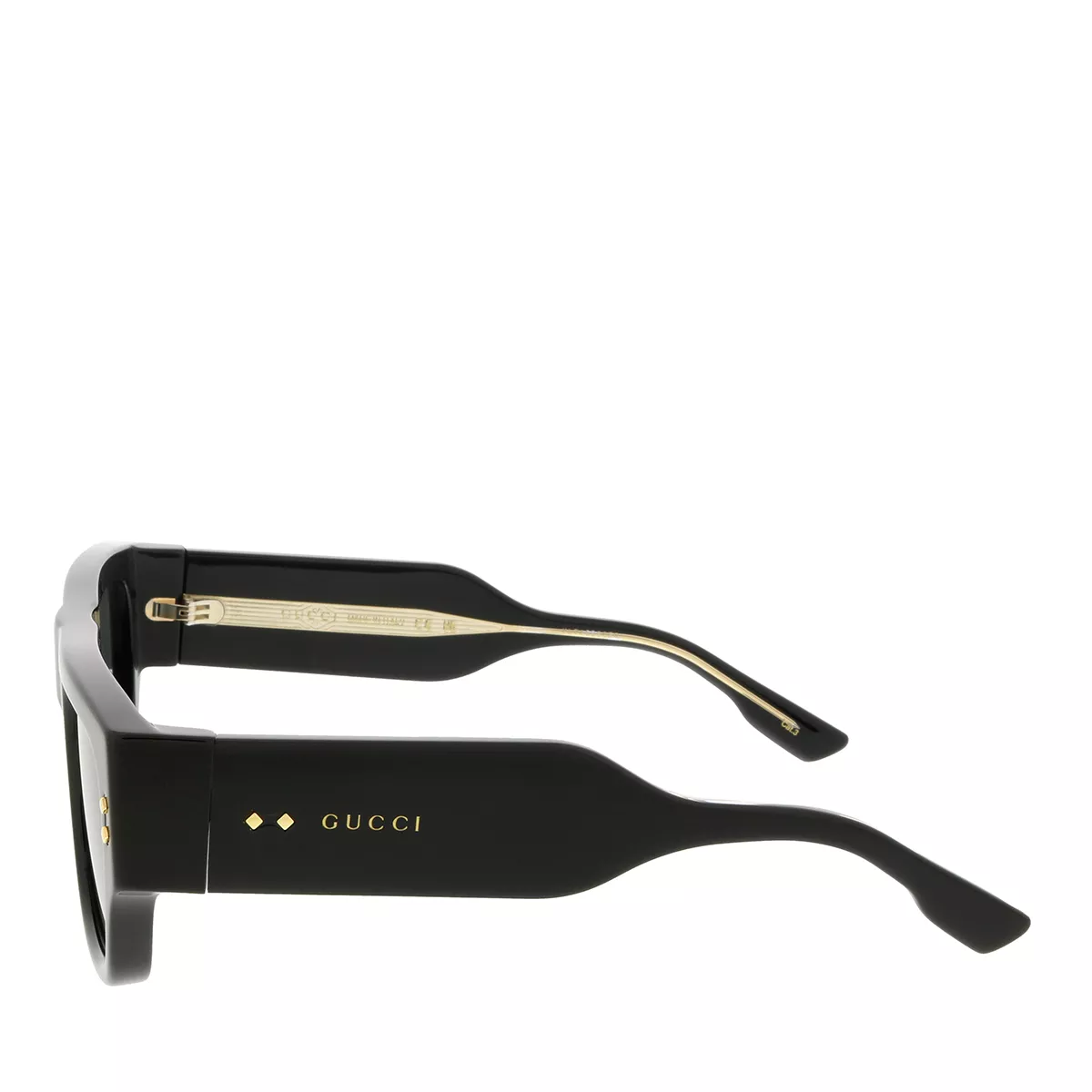 Klassische Sonnenbrille mit eckigem Rahmen