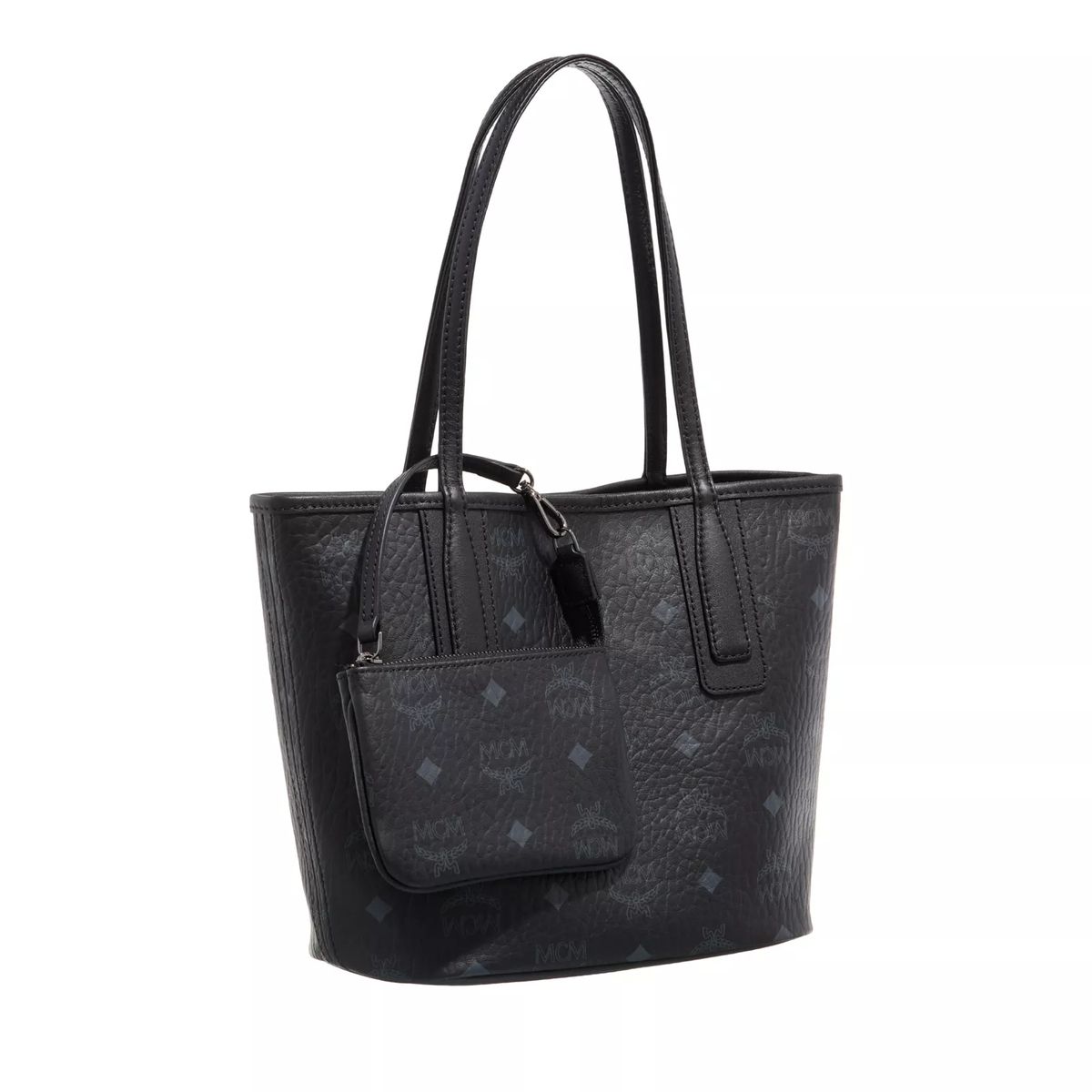 Handtasche aus geprägtem Monogrammleder