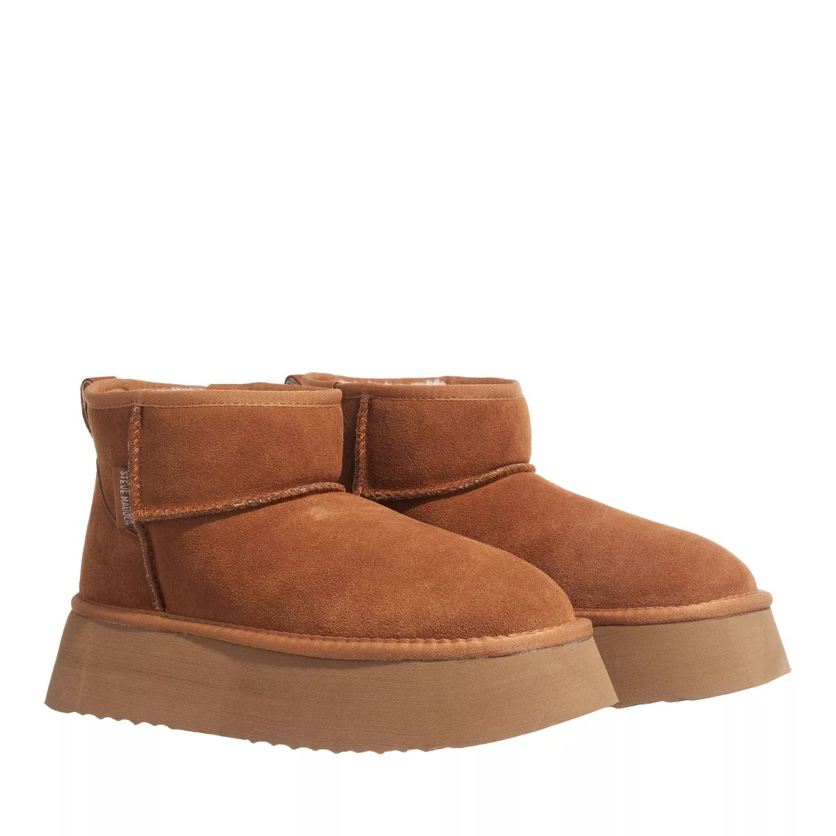 Wildleder Plateau Stiefeletten