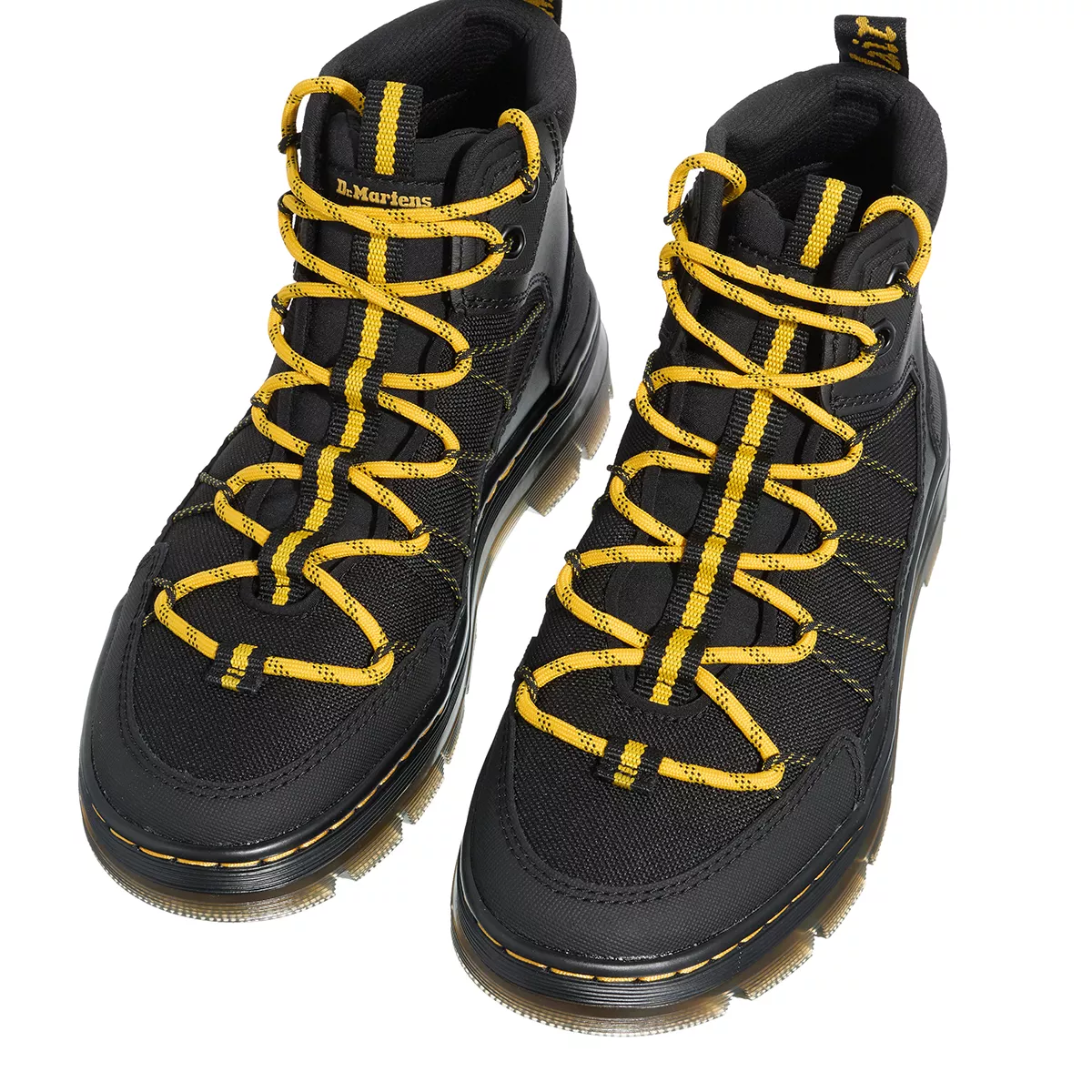 Schwarze Schnürstiefeletten