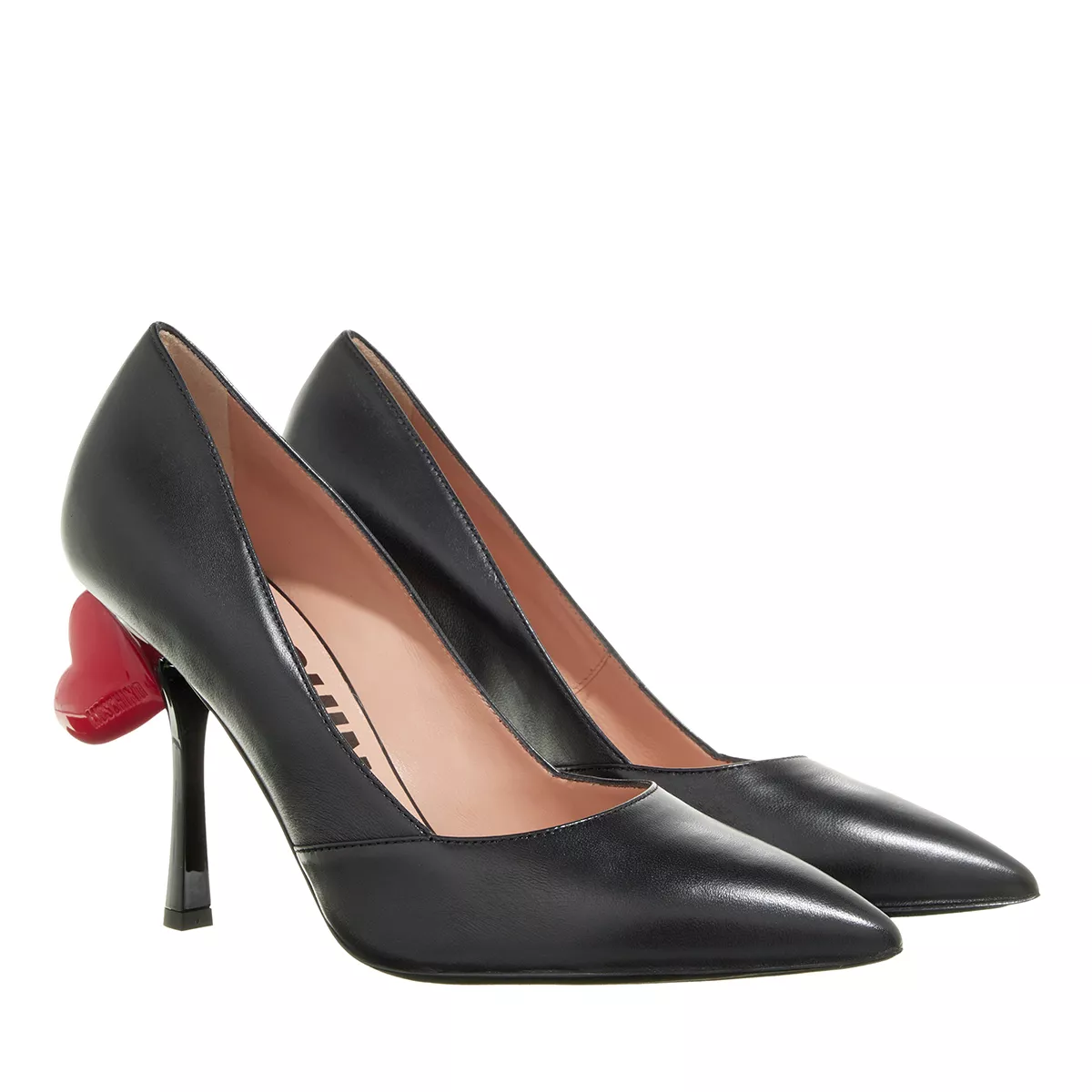 Pumps mit Herzabsatz