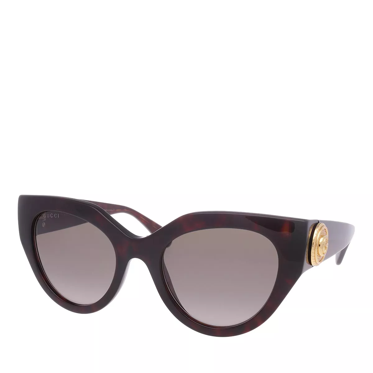 Cat-Eye Sonnenbrille mit Logo-Detail