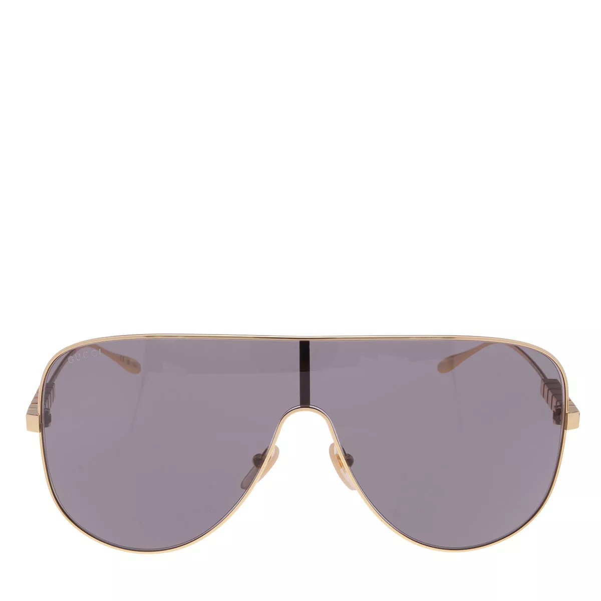 Aviator Sonnenbrille mit goldenem Metallrahmen